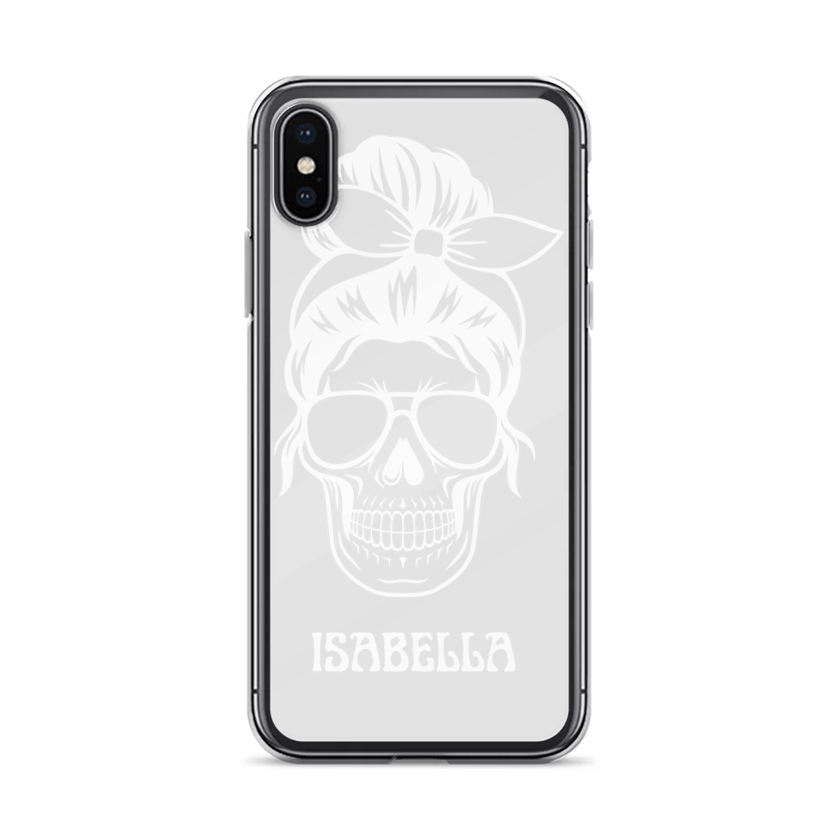 ISABELLA's Personalized Skull Design Phone Case