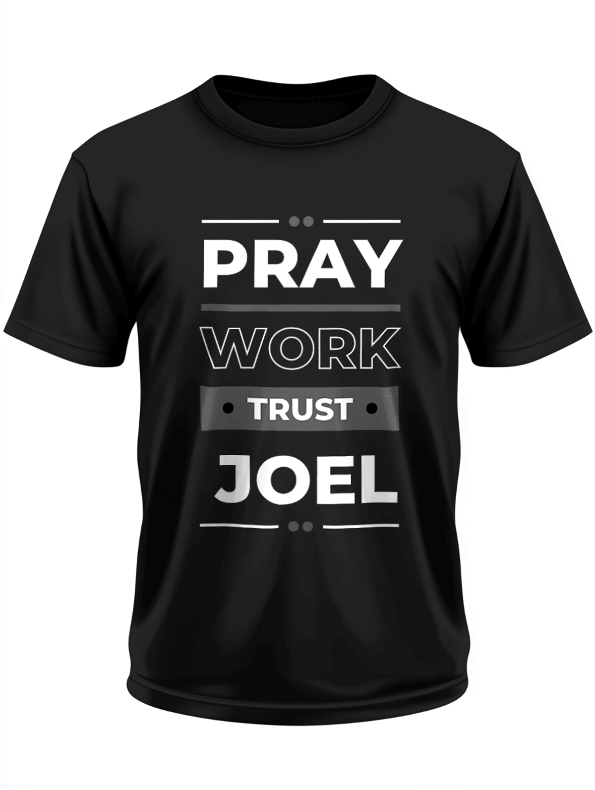 Personalized JOEL Motivational T-Shirt