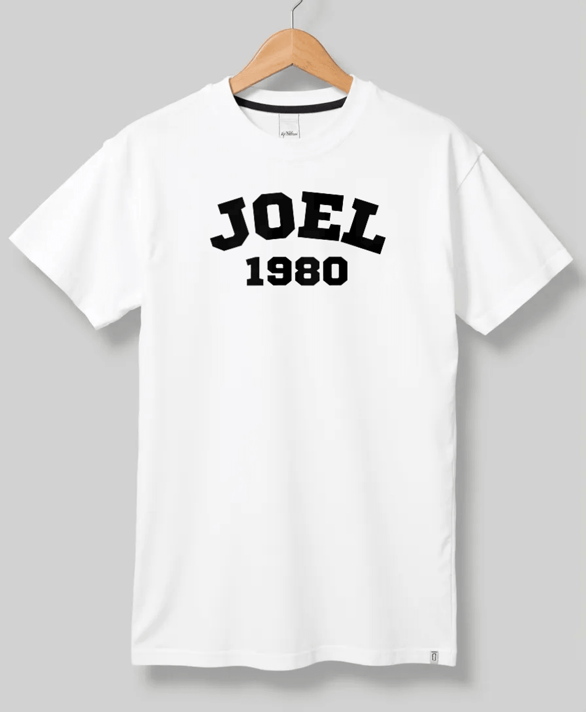 Personalized JOEL Collegiate T-Shirt
