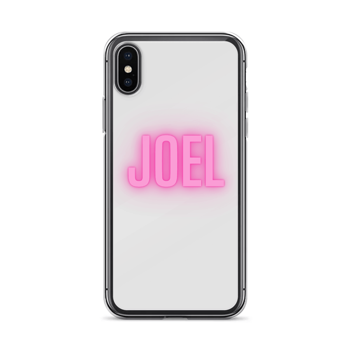 Personalized JOEL Neon-Pink Phone Case