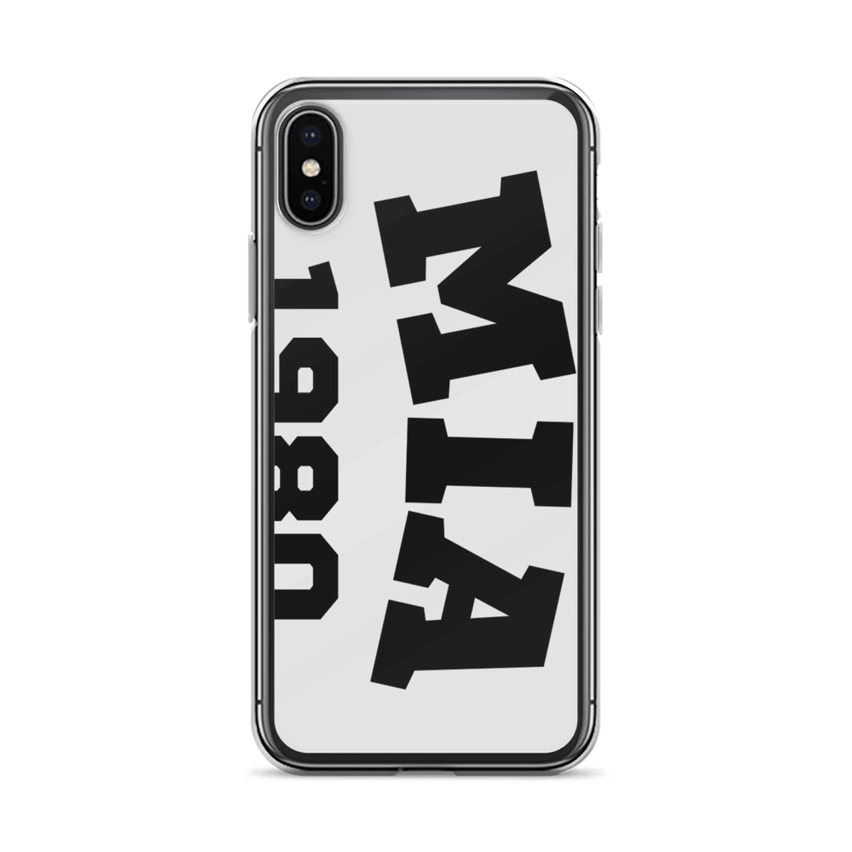 Personalized MIA Clear Phone Case