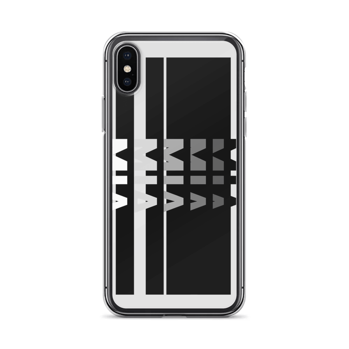 Personalized MIA Glossy Black Phone Case