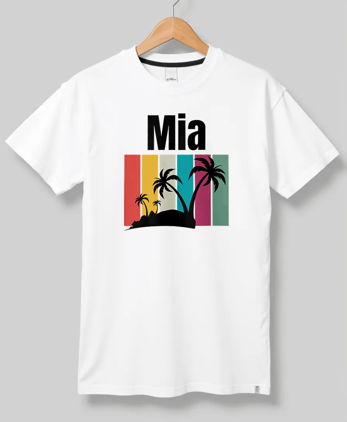 Personalized MIA Summer Vibes T-Shirt