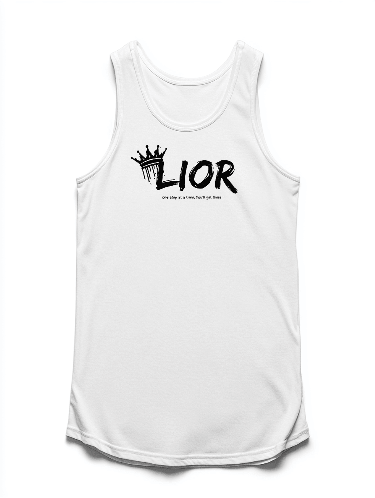 Personalized LIOR Tank Top with Crown Design