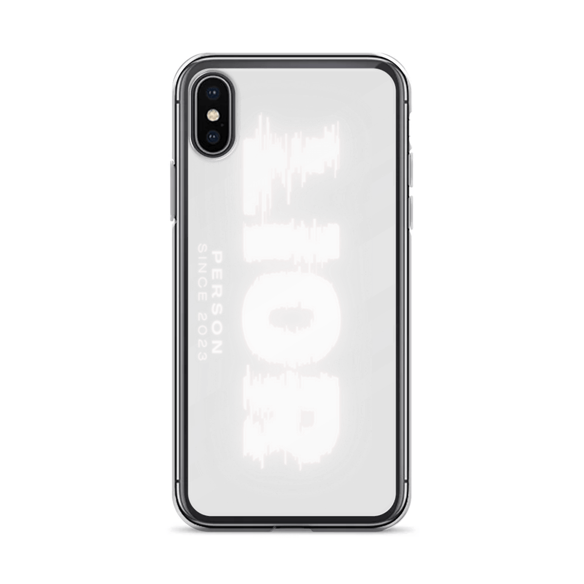 Personalized LIOR Neon Glitch Phone Case