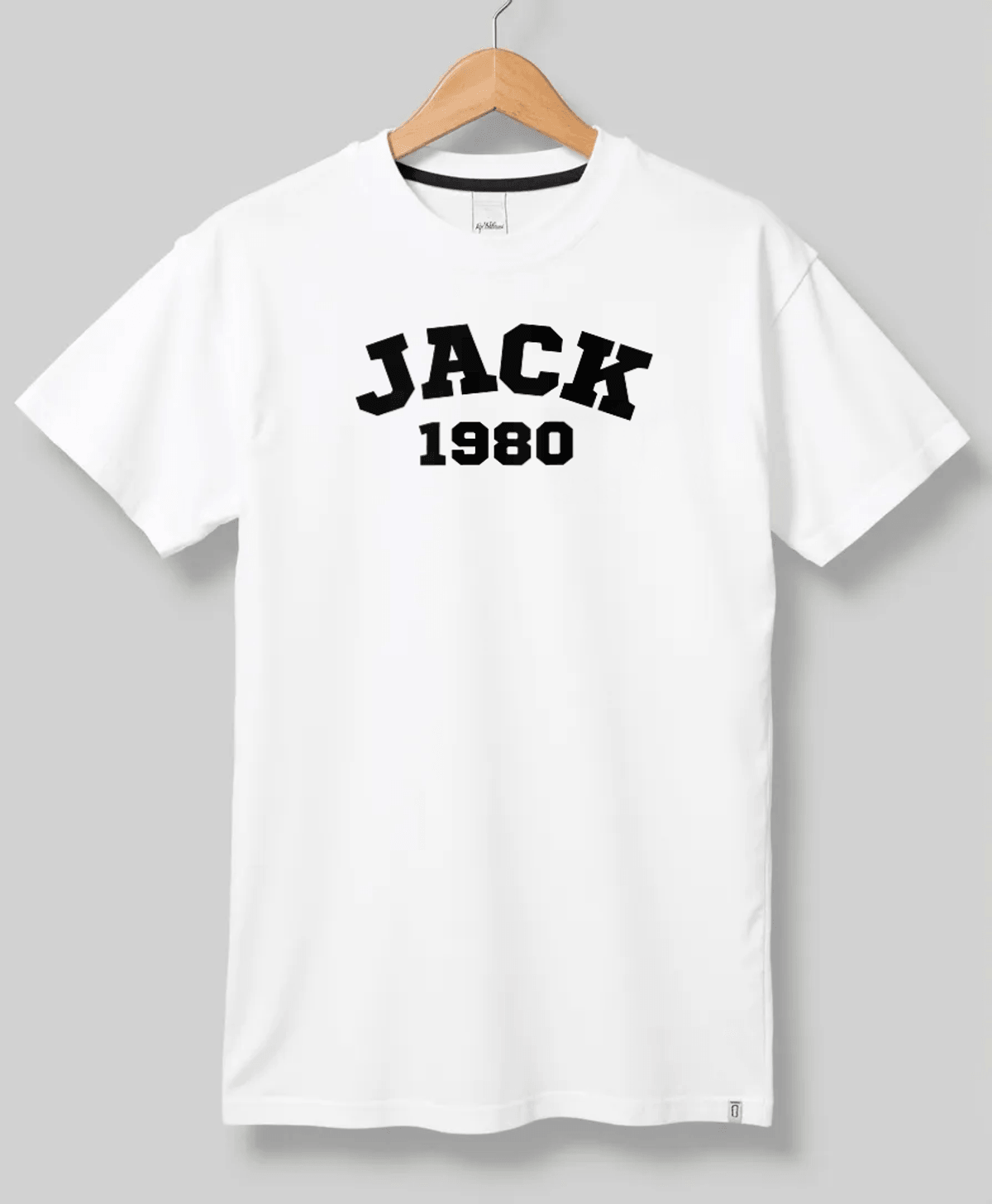 Personalized JACK Collegiate T-Shirt