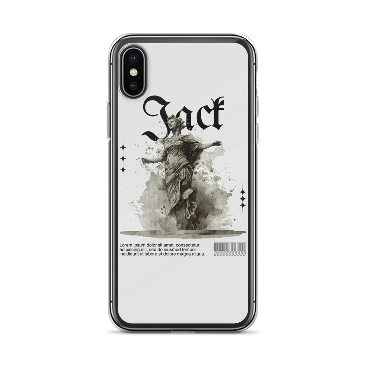 Personalized JACK Classical Statue Phone Case