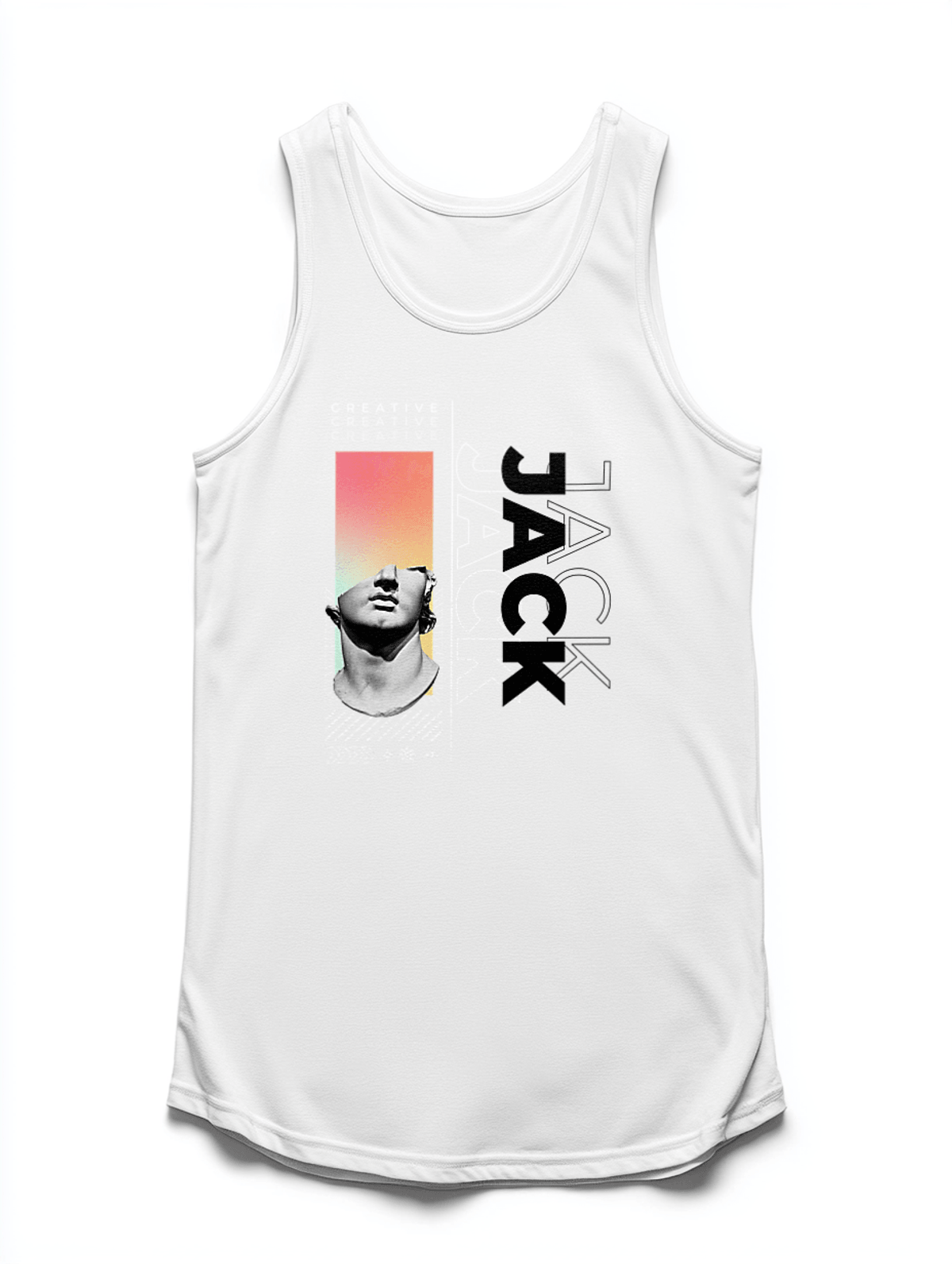 Personalized JACK Classical Contemporary Tank Top