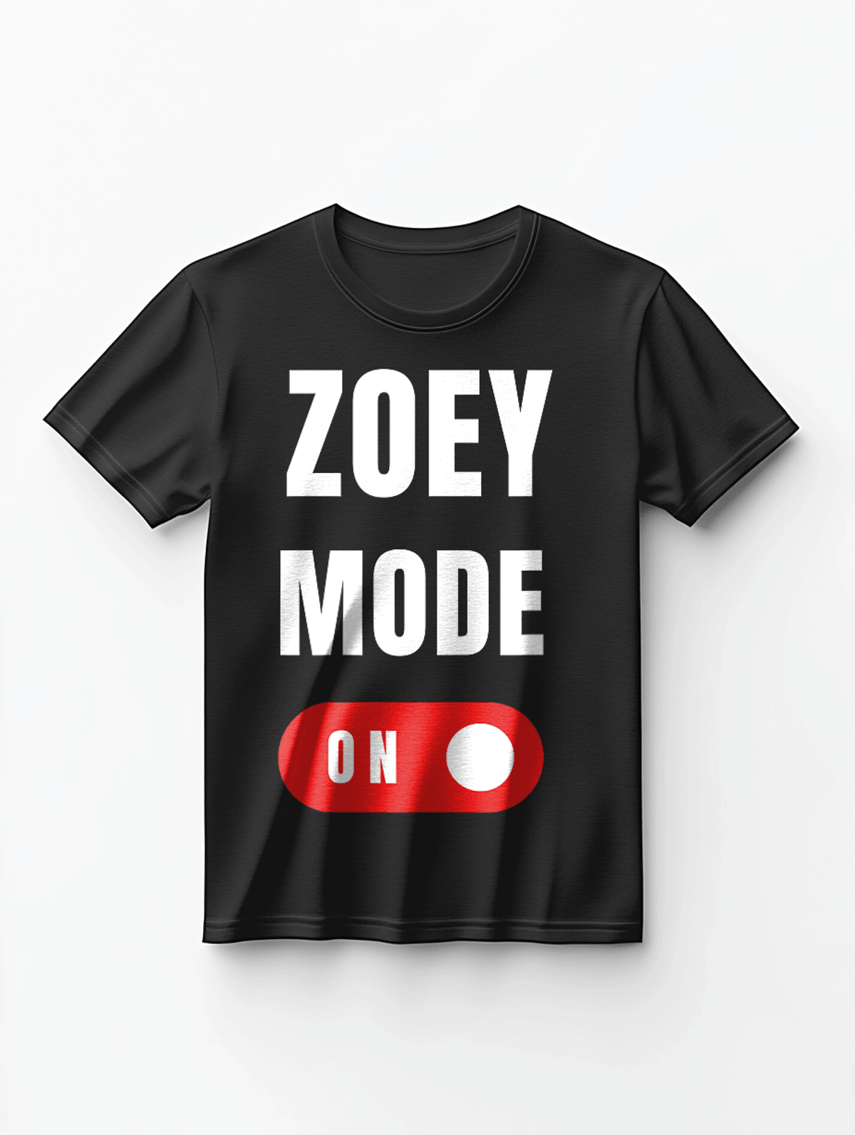 Personalized ZOEY T-Shirt with Bold Statement Design
