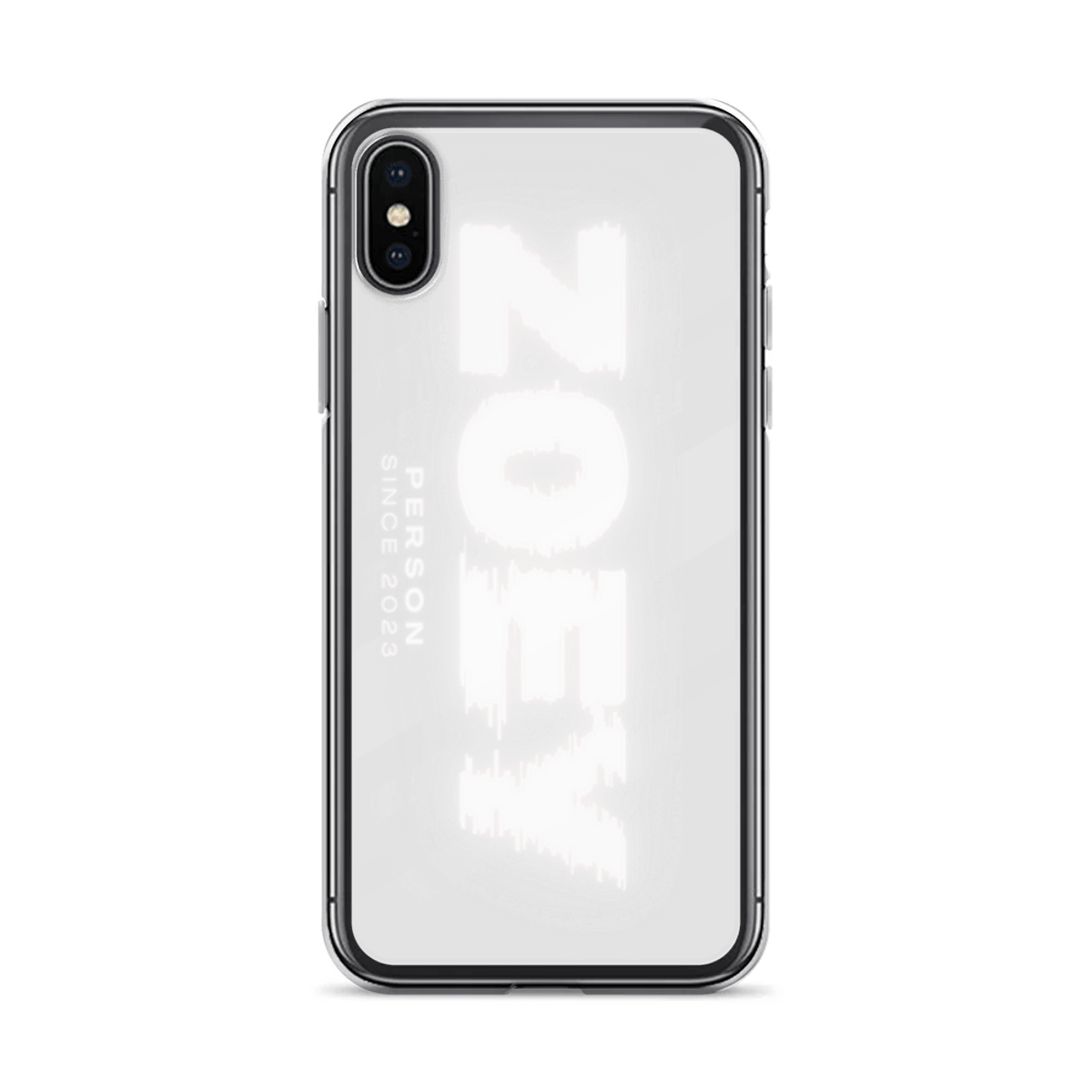 Personalized ZOEY Neon Glitch Phone Case