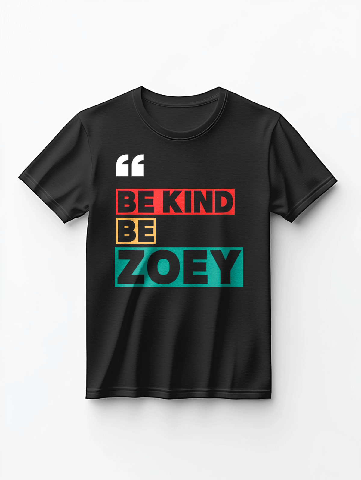 Personalized ZOEY Be Kind T-Shirt
