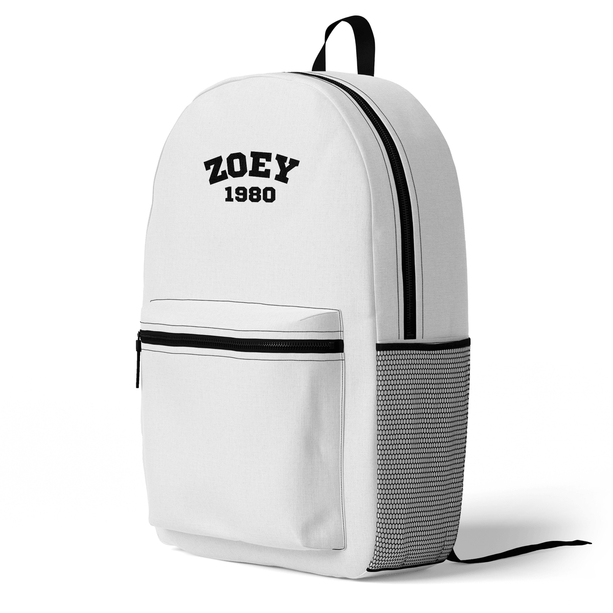 Personalized ZOEY Varsity-Style Backpack