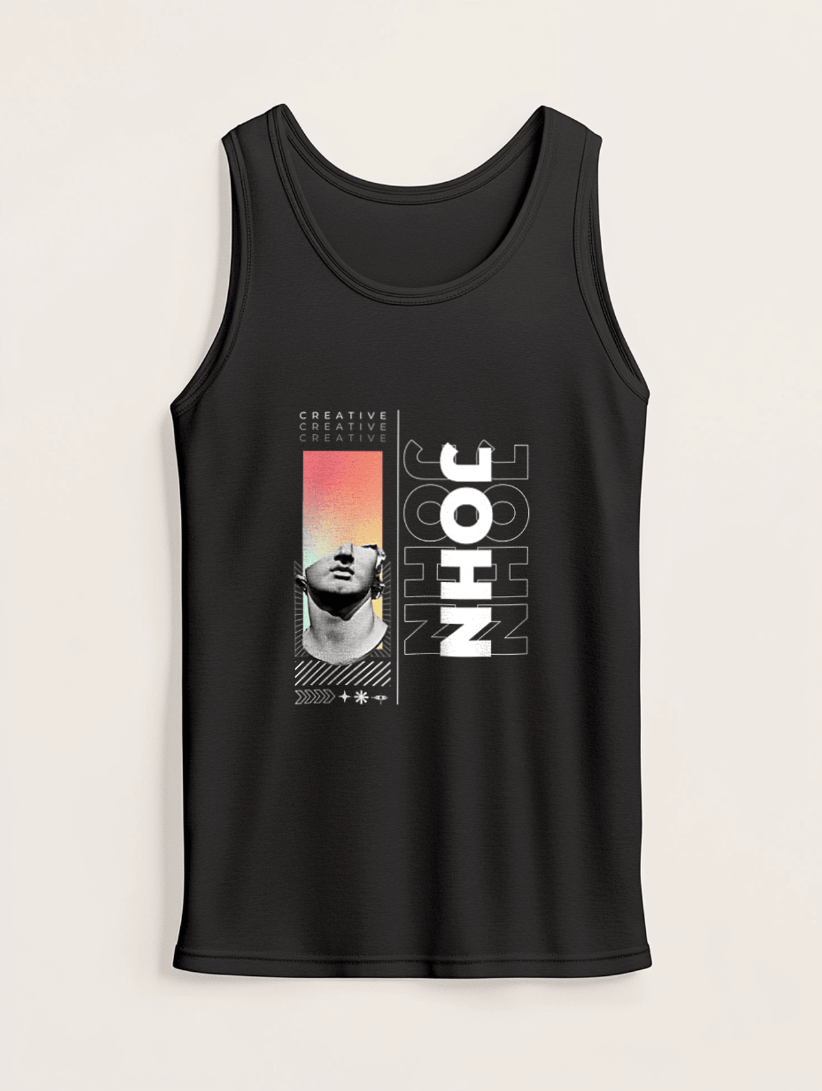 Personalized JOHN Tank Top