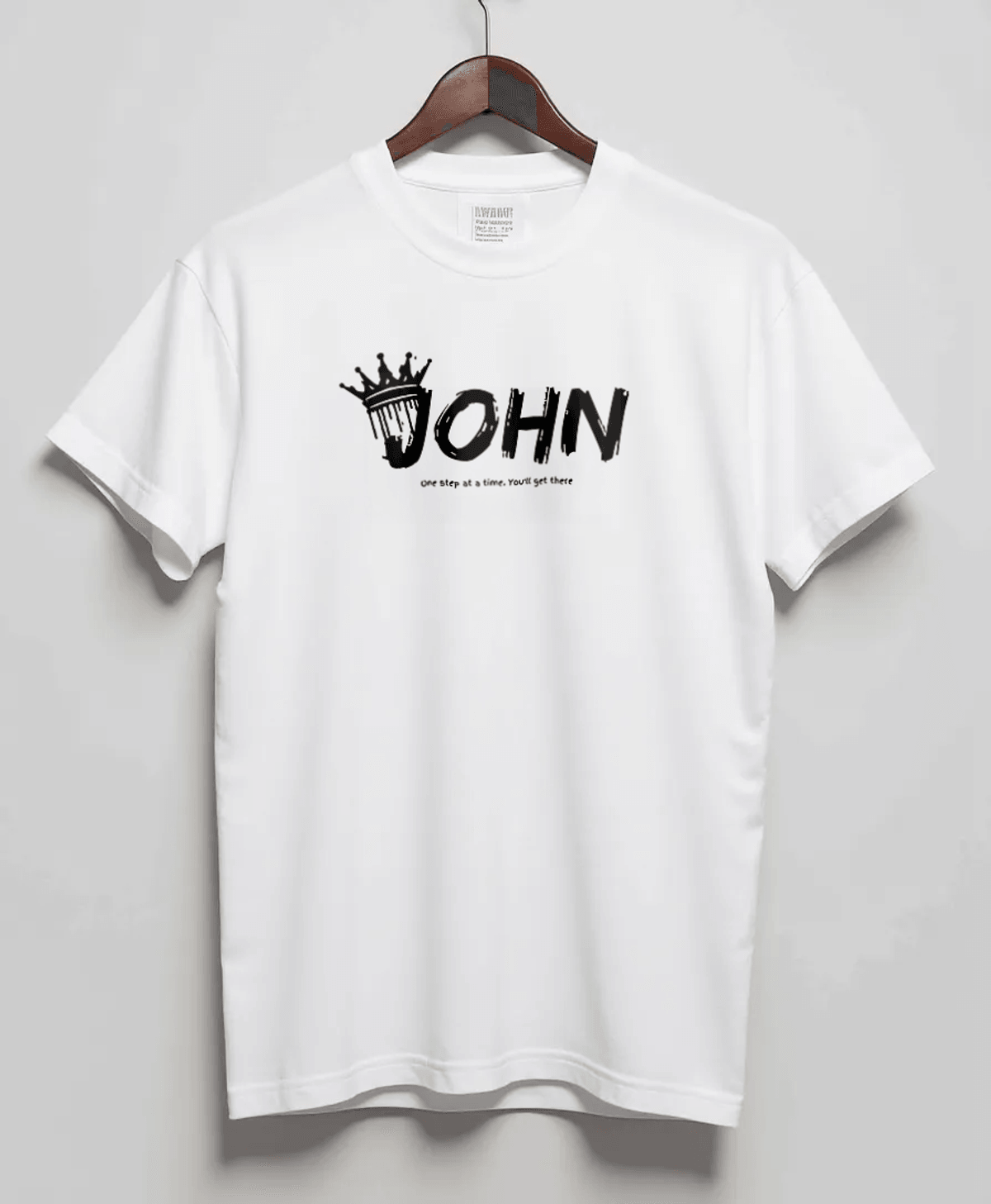 Personalized JOHN Bold Statement Tee
