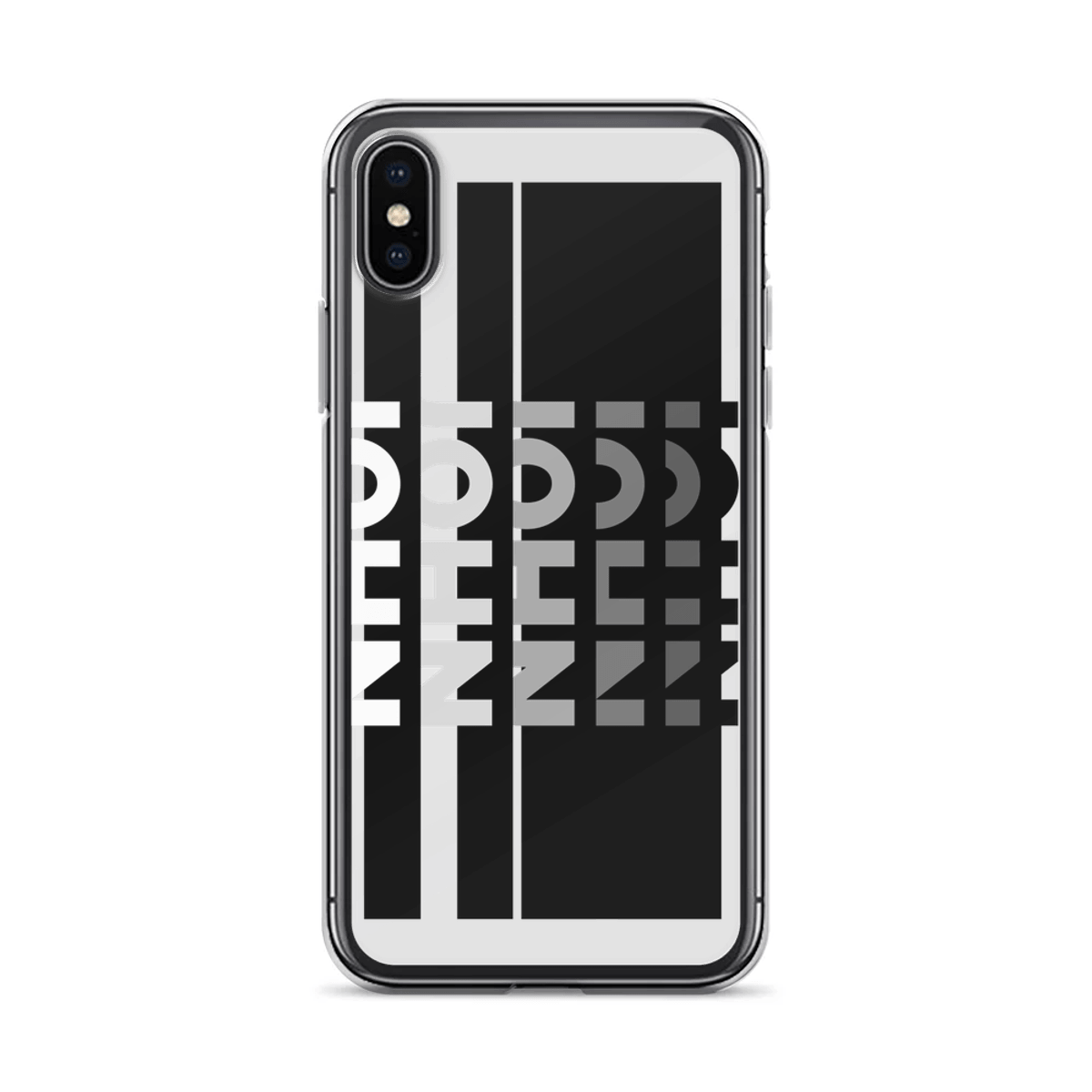 Personalized JOHN Glossy Black Phone Case