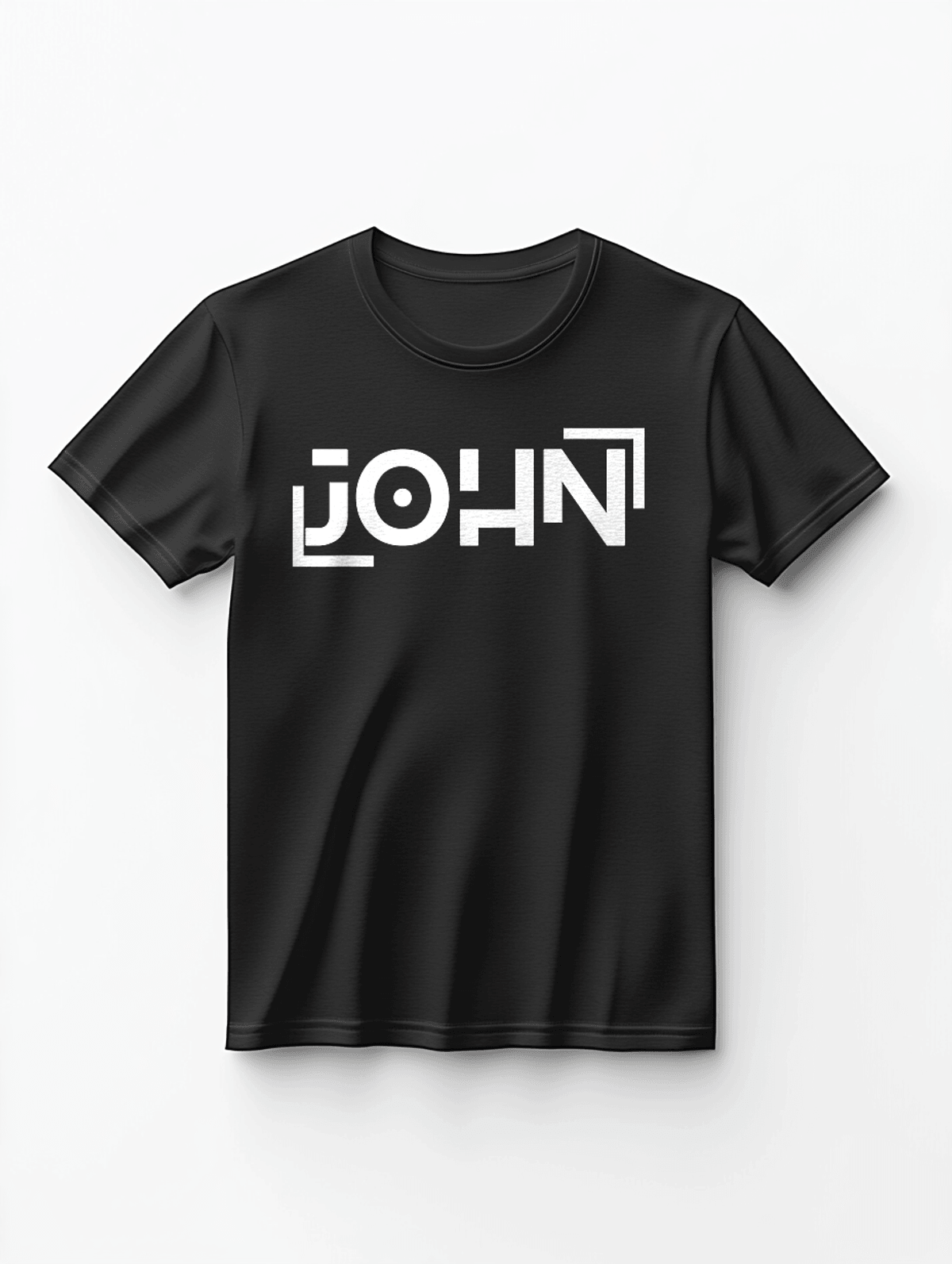 Personalized JOHN Geometric T-Shirt