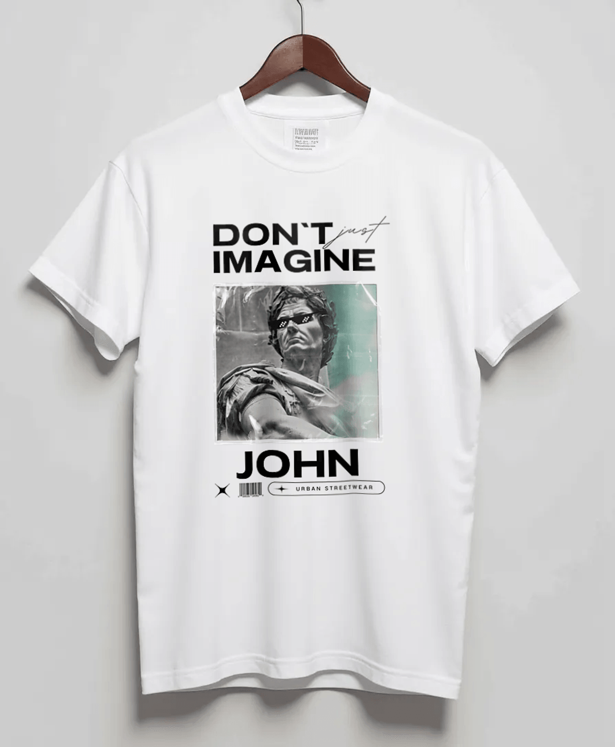 Personalized JOHN Urban Streetwear T-Shirt