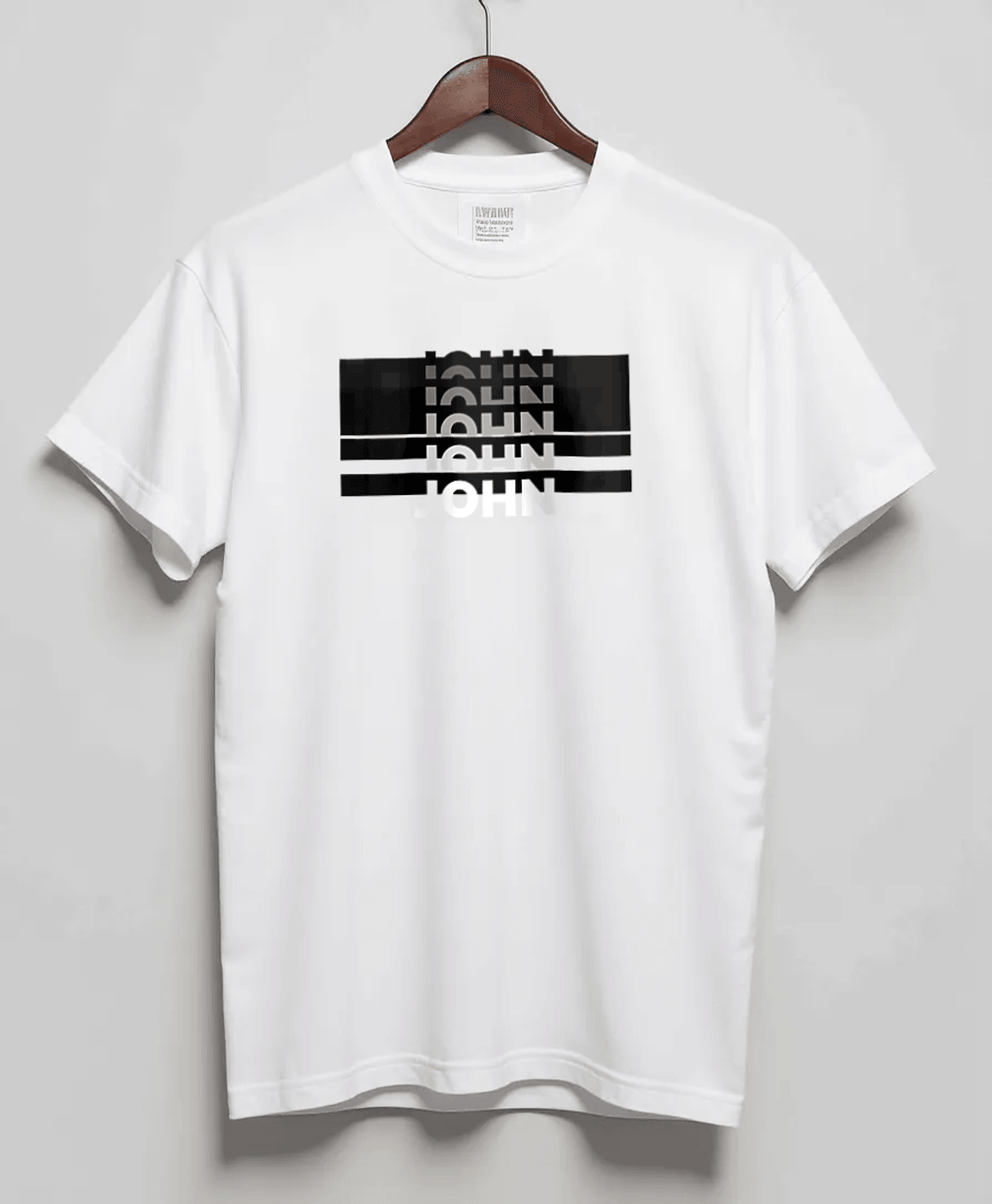 Personalized JOHN Modern T-shirt