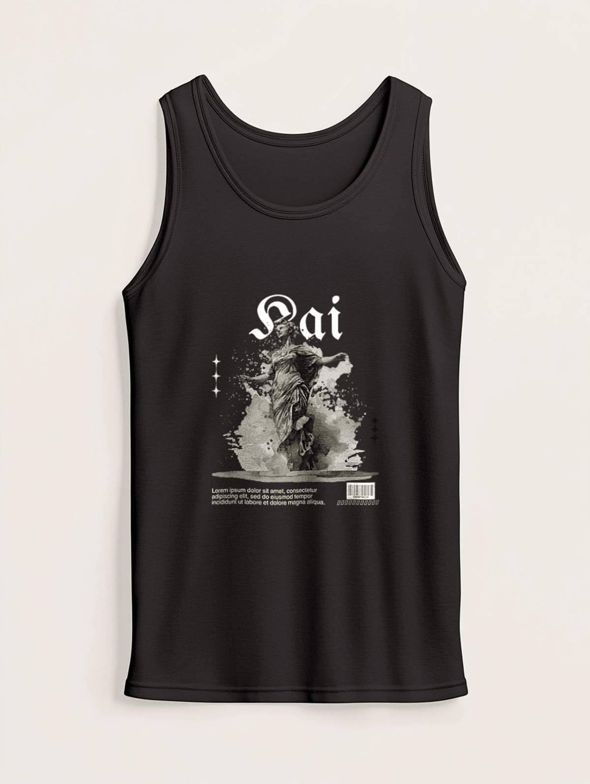 Personalized KAI Vintage Statue Tank Top