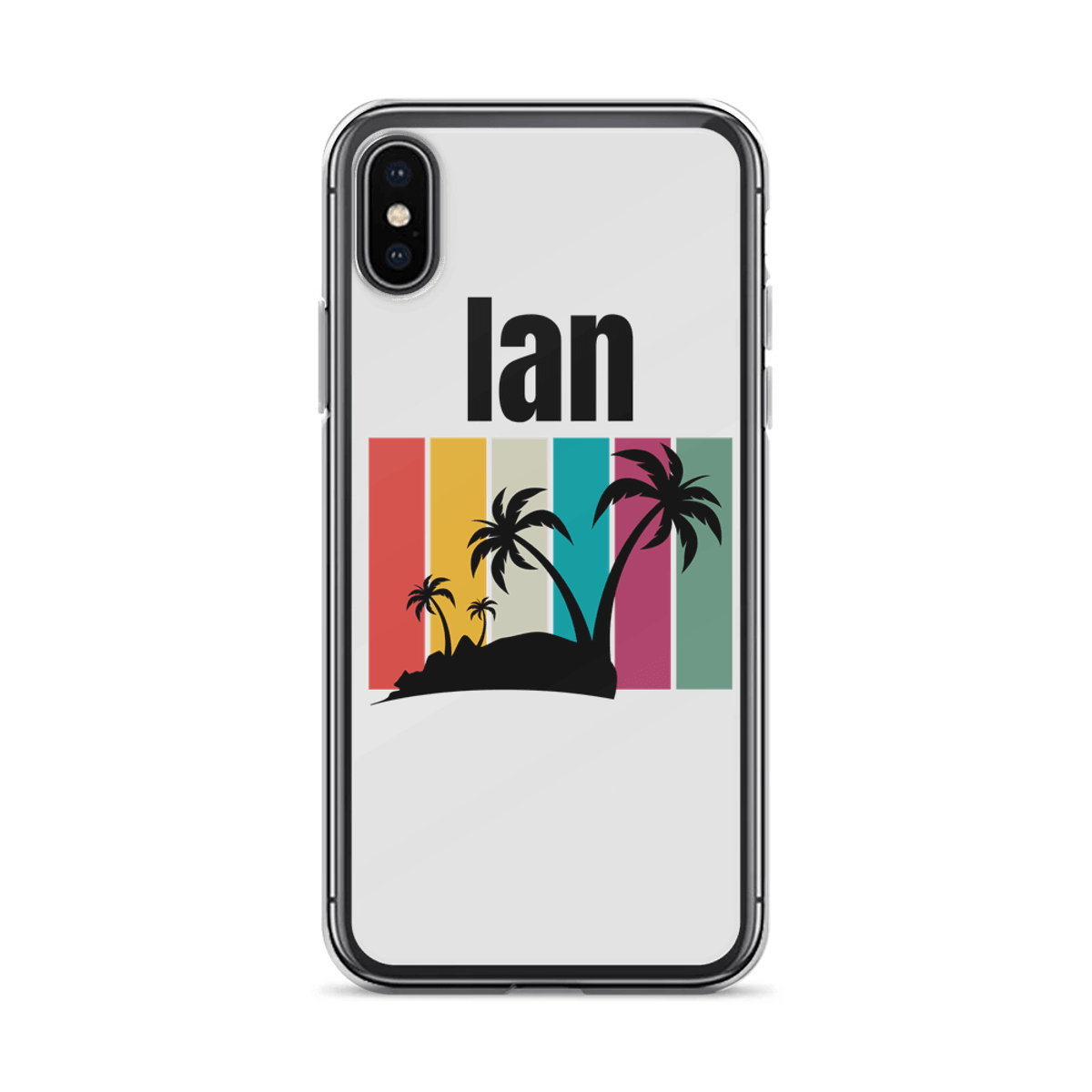 Personalized IAN Retro Island Phone Case
