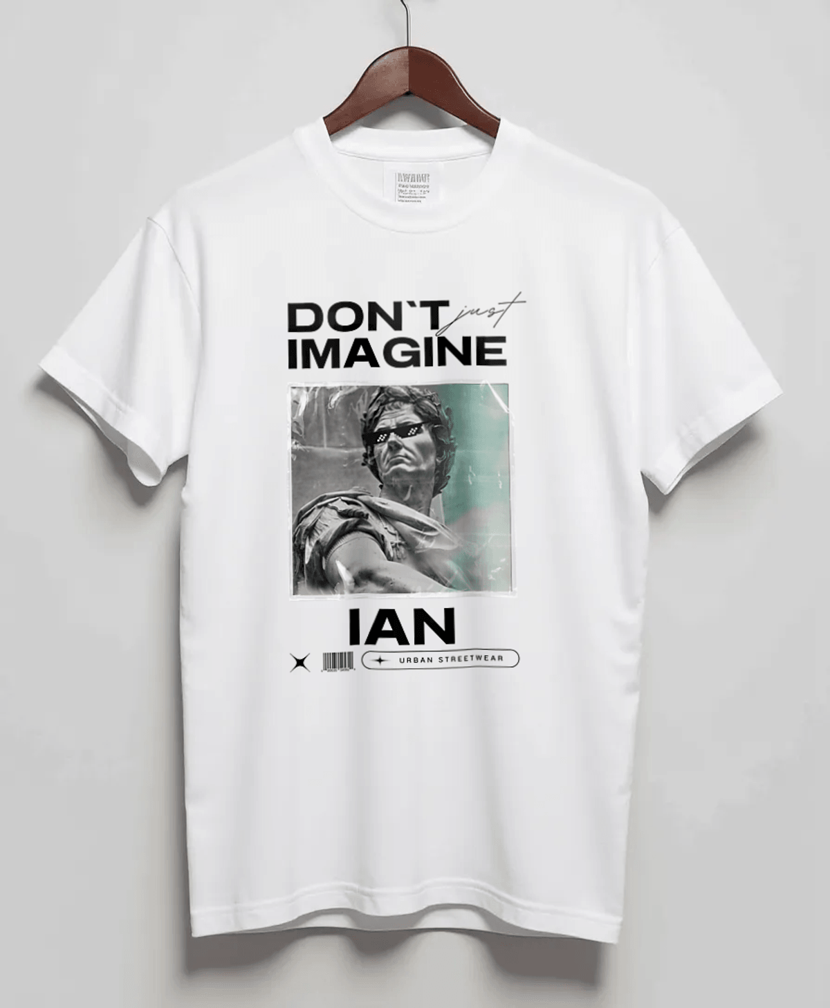 Personalized IAN Urban Streetwear T-Shirt