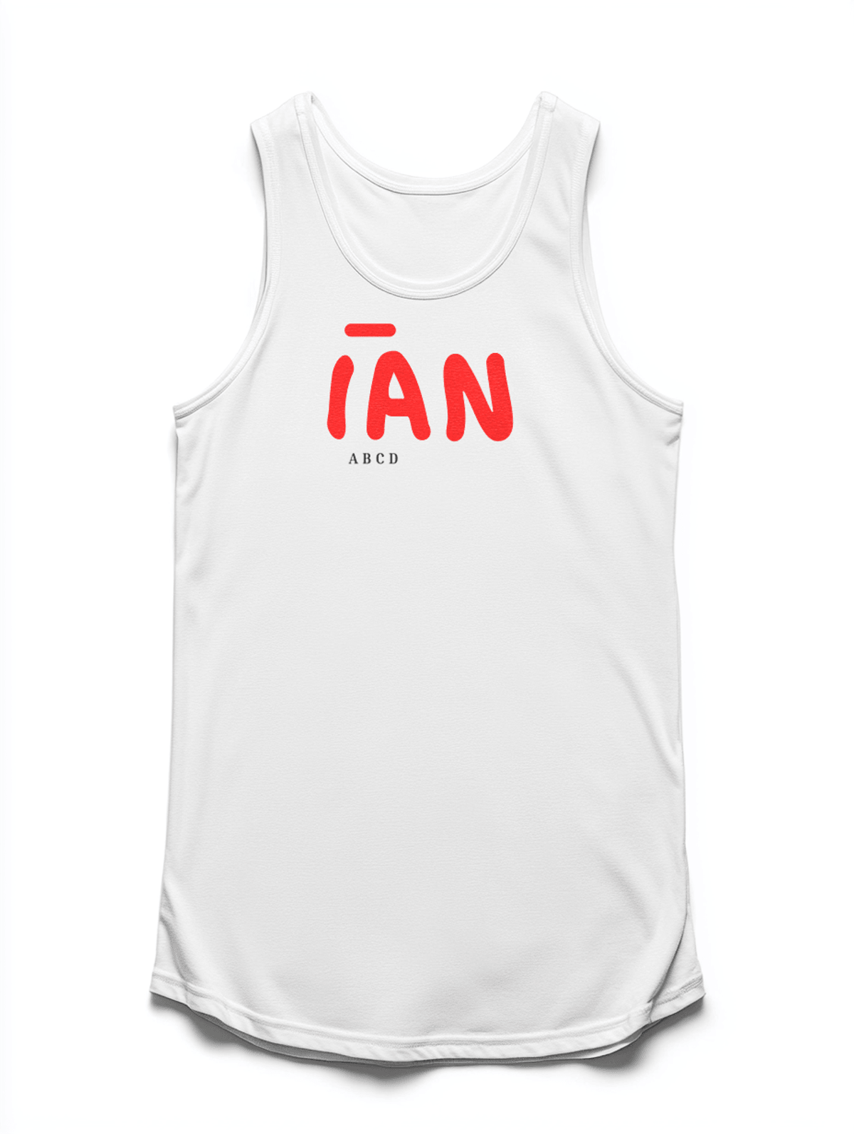 Personalized IAN Bold Statement Tank Top