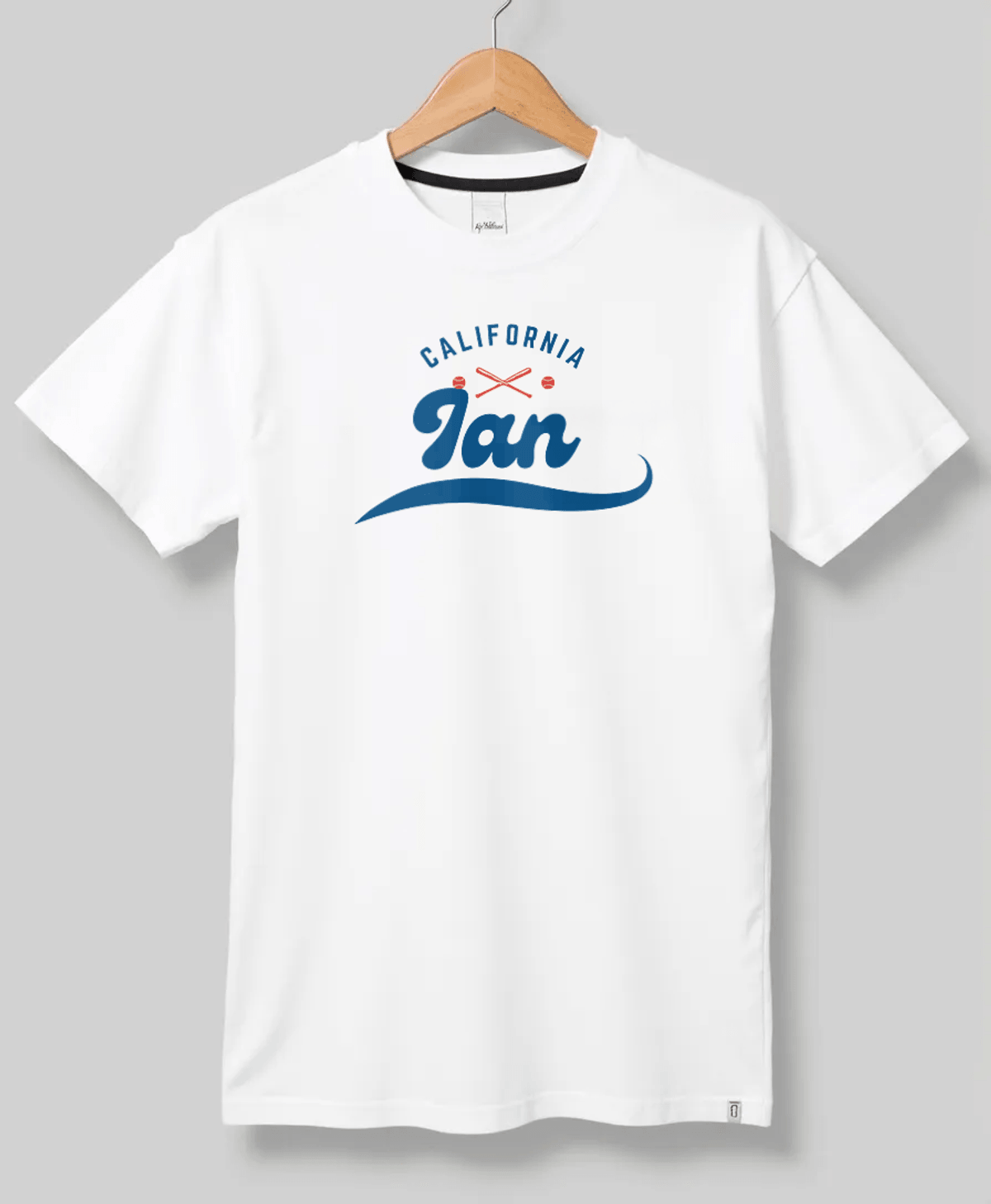 Personalized IAN California Coastal Charm T-Shirt