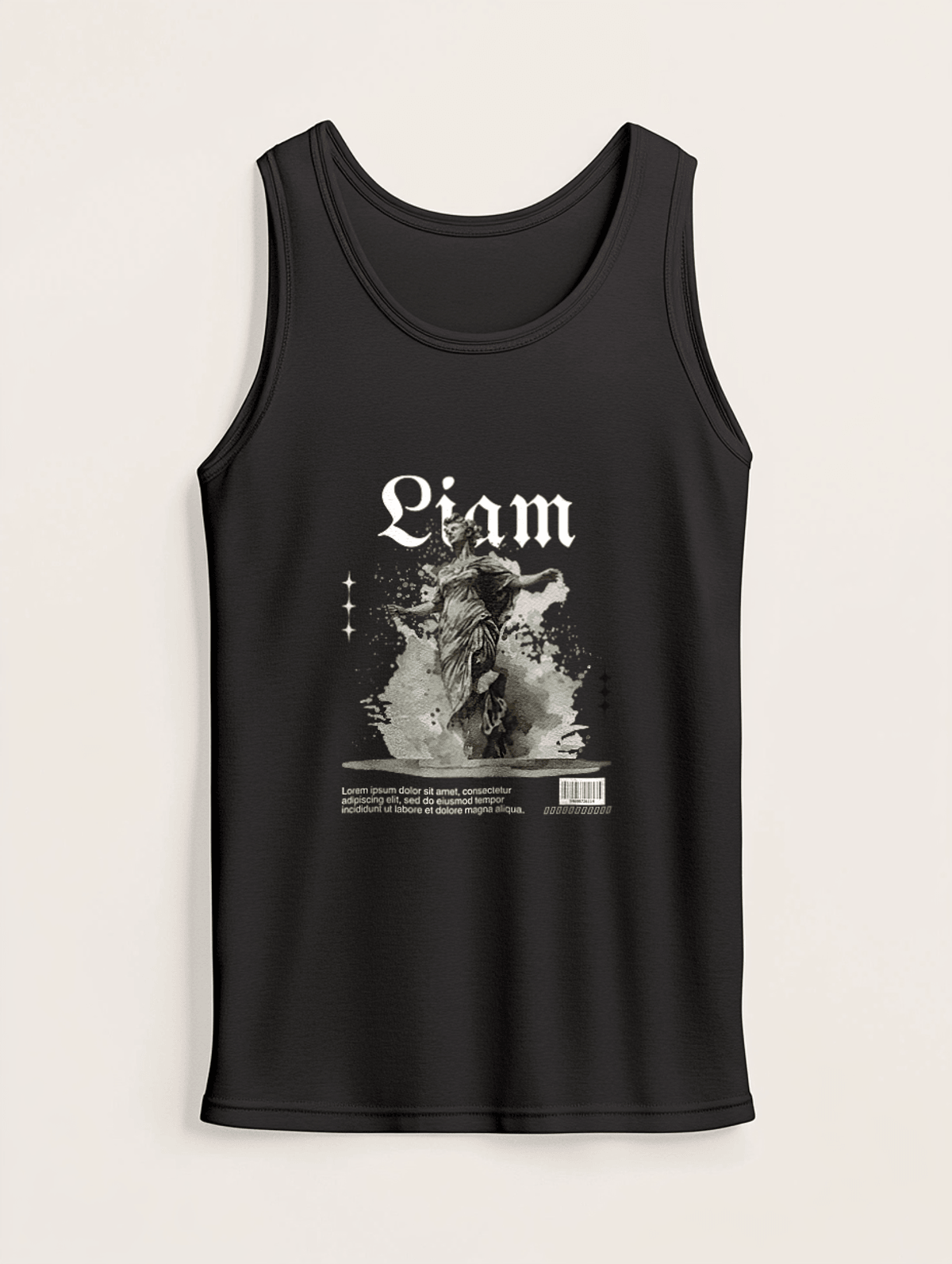 Personalized LIAM Vintage Statue Tank Top