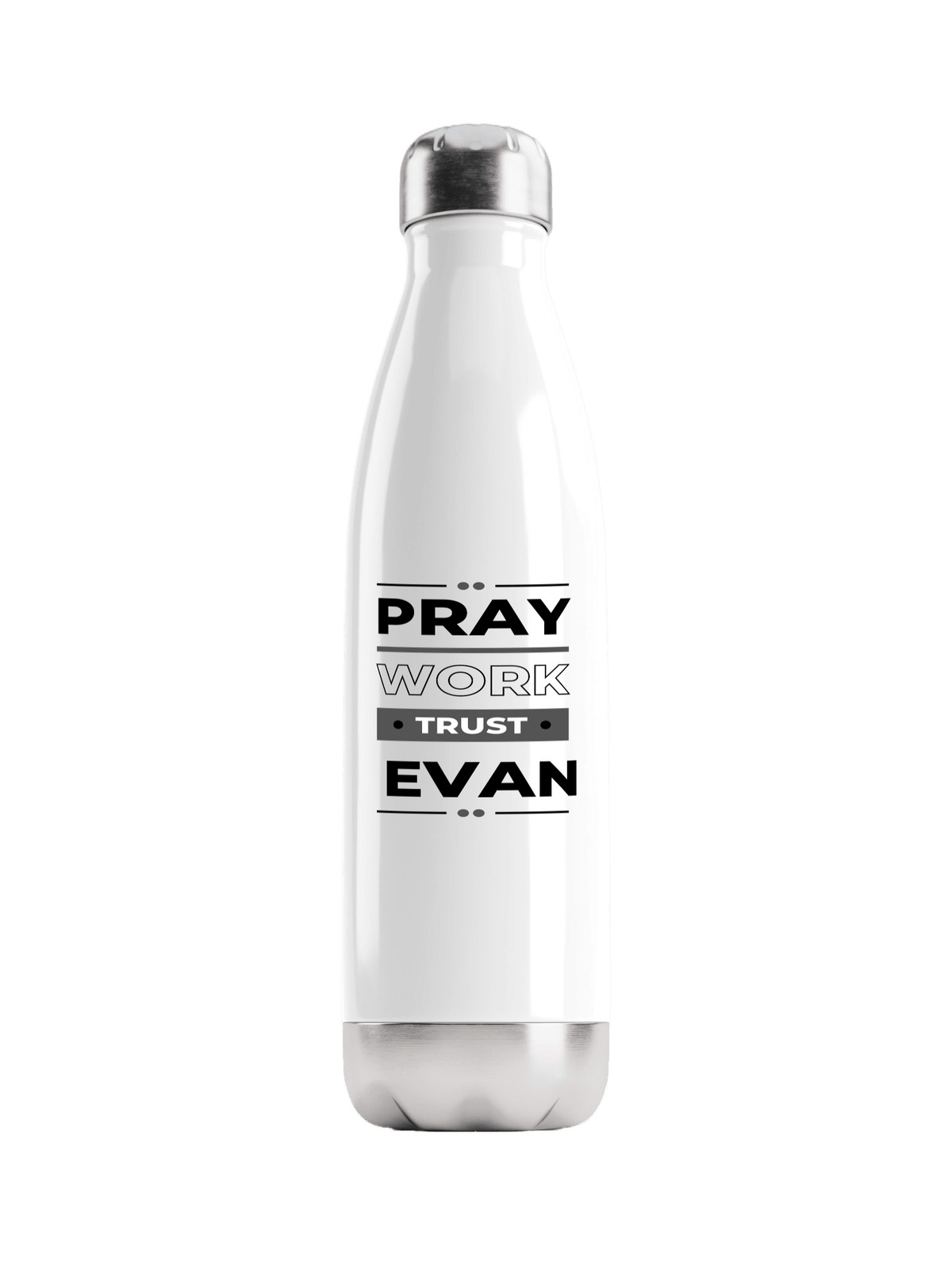 Personalized EVAN Motivational Water Bottle