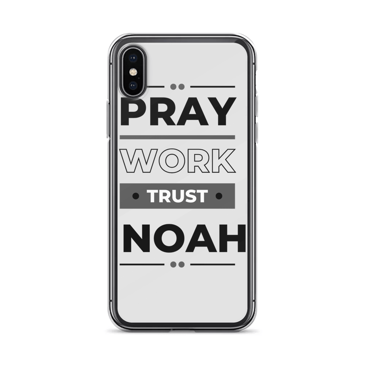 Personalized NOAH Phone Case with Bold Typography