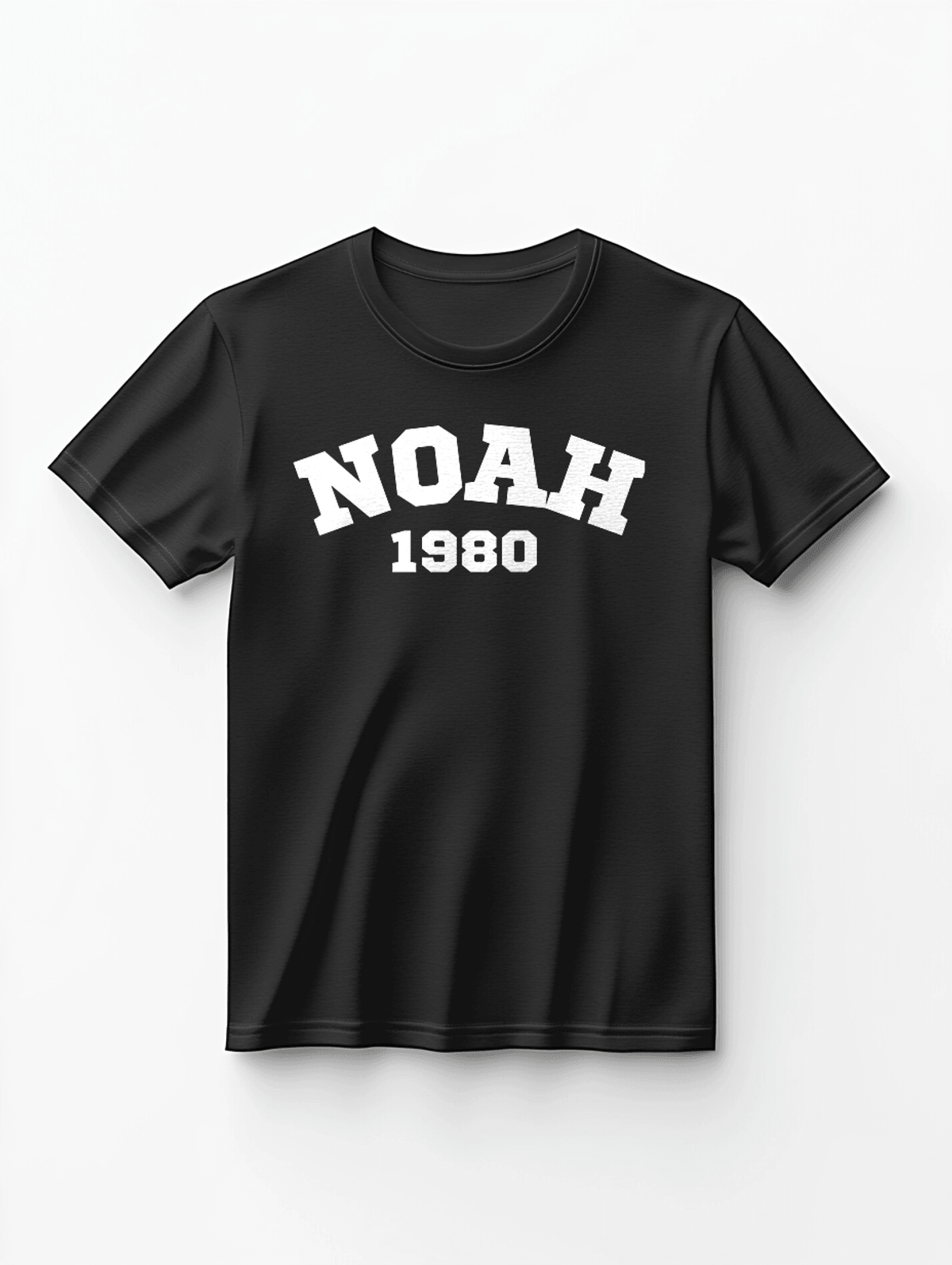 Personalized NOAH Classic Black T-Shirt