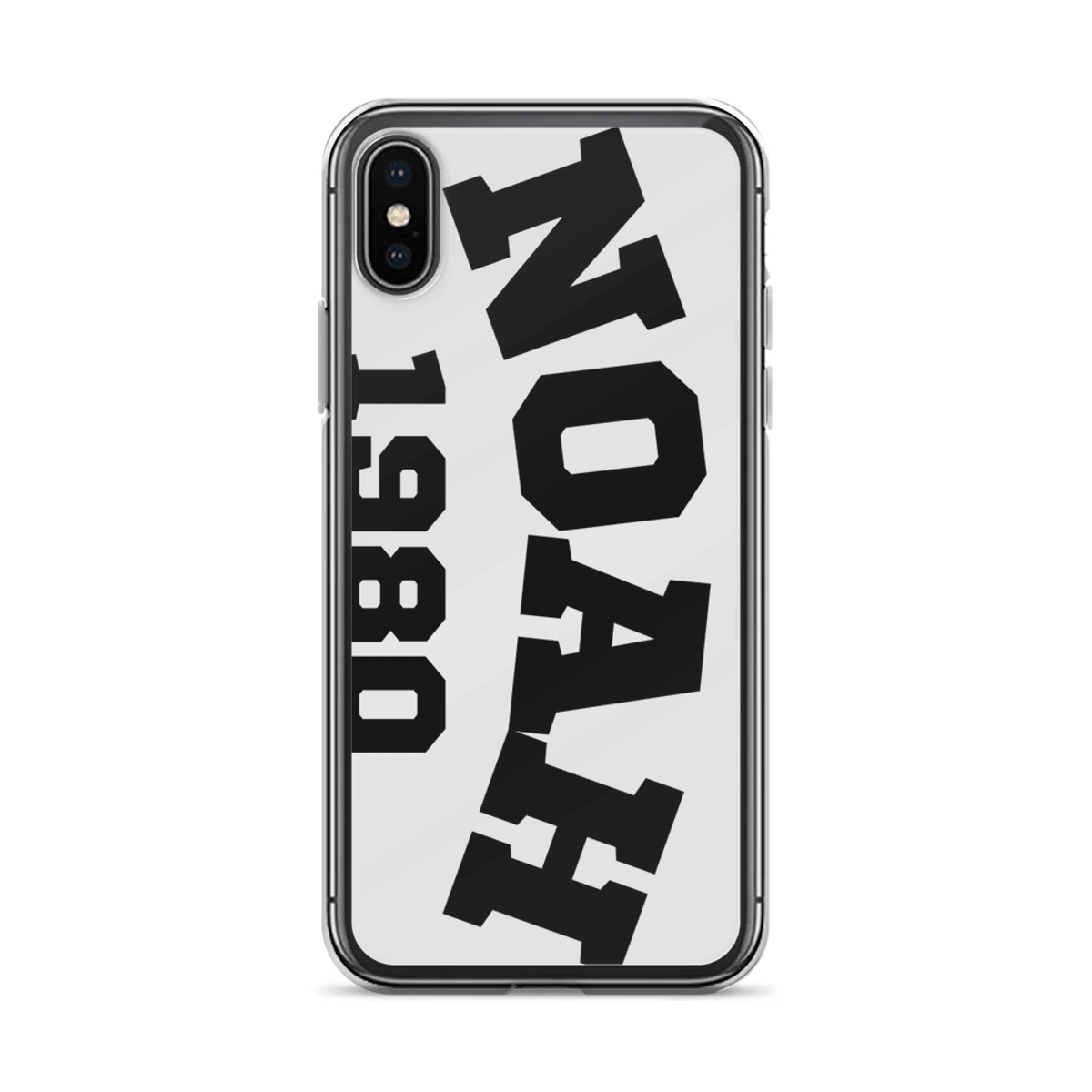 Personalized NOAH Clear Phone Case
