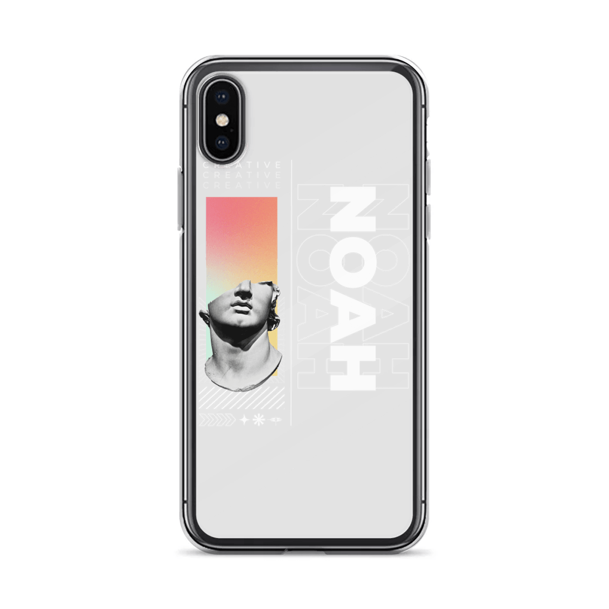 Personalized NOAH Clear Phone Case
