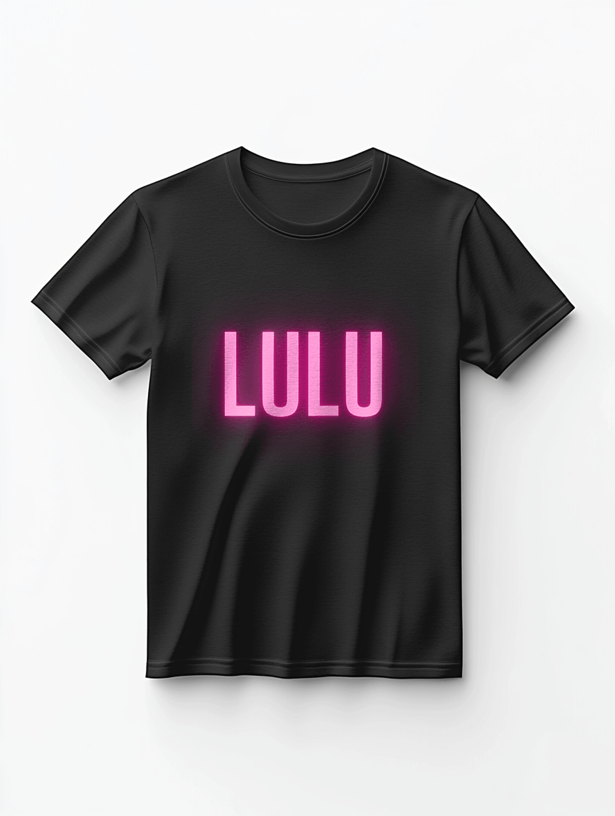 Personalized LULU Neon-Pink T-Shirt