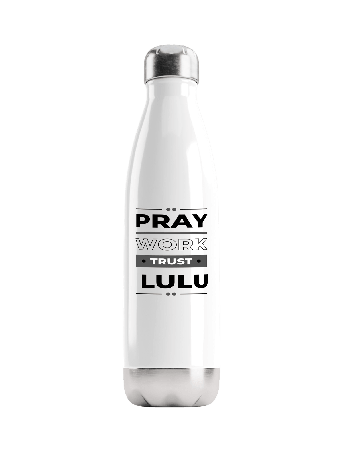 Personalized LULU Motivational Water Bottle