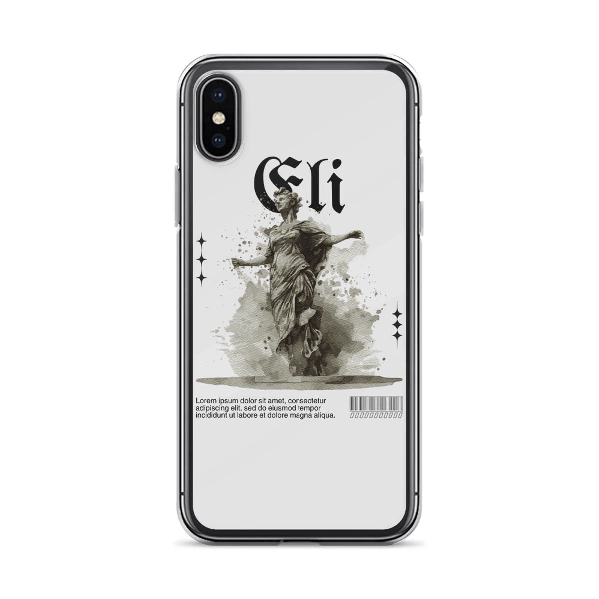 Personalized ELI Classical Statue Phone Case