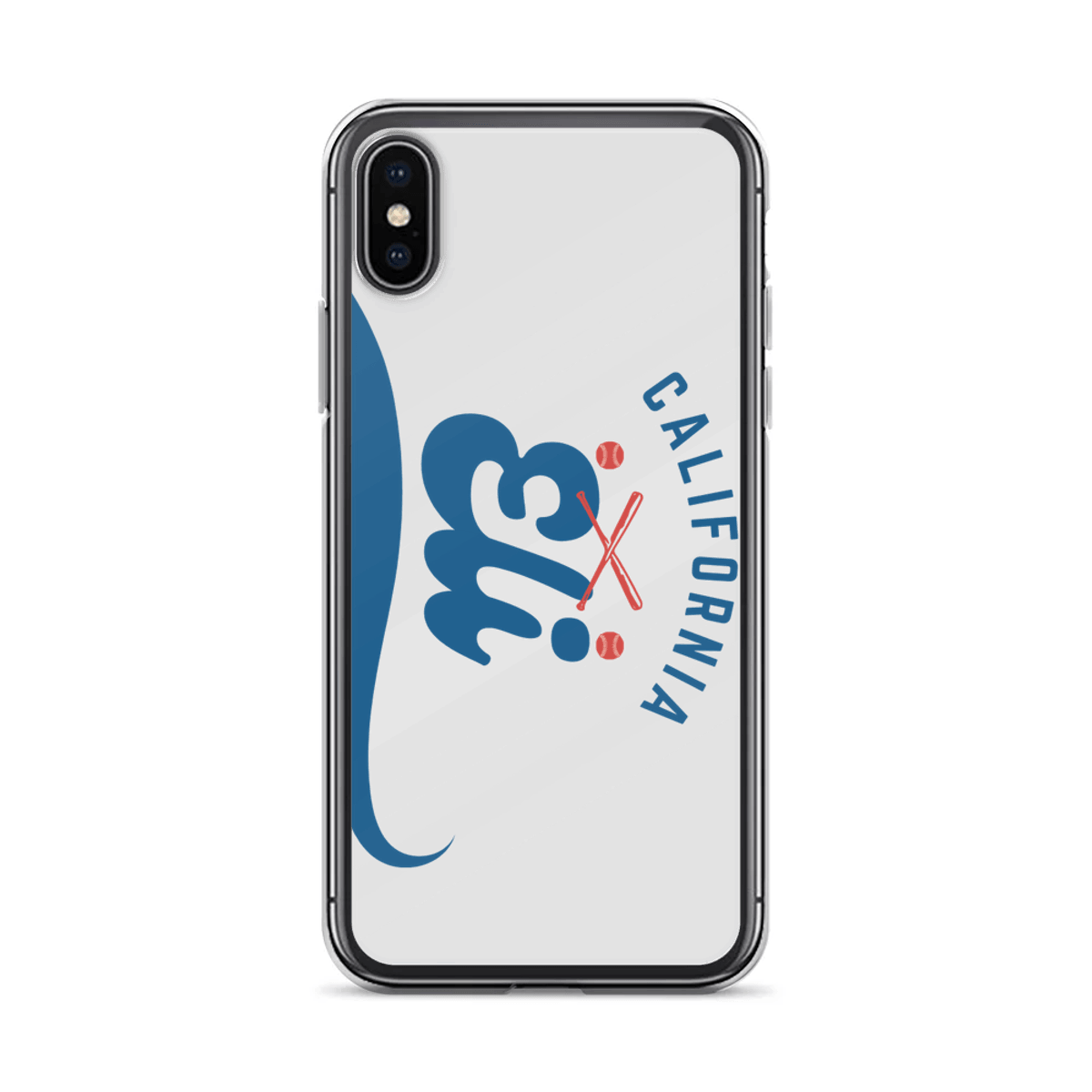 Personalized ELI Phone Case with California Baseball Design