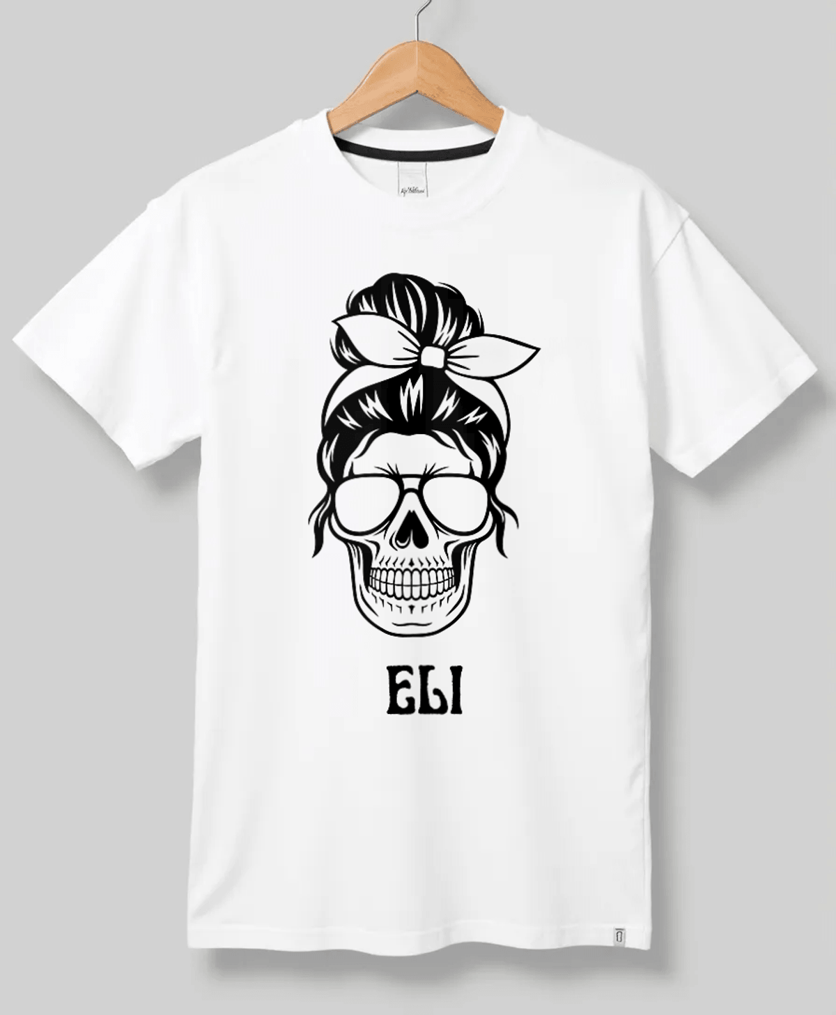 Personalized ELI Skull T-Shirt