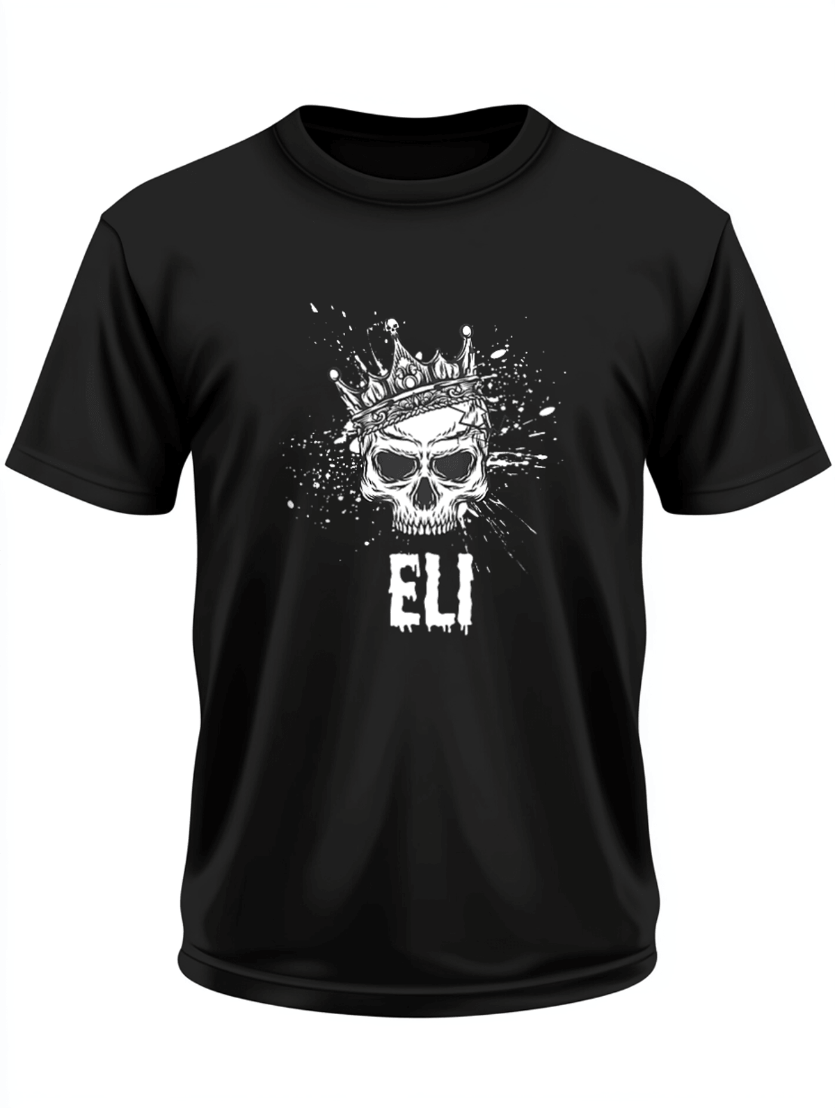 Personalized ELI Skull Crown T-Shirt