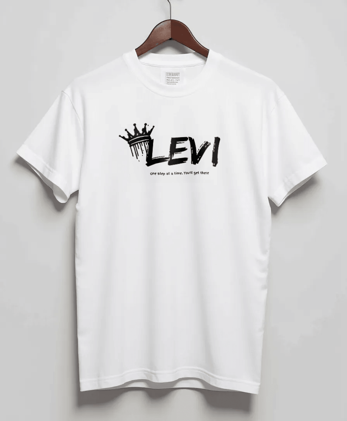 Personalized LEVI Bold Statement Tee