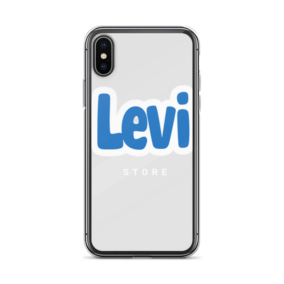Personalized LEVI Clear Phone Case