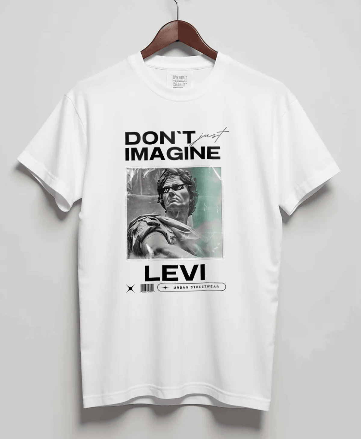 Personalized LEVI Urban Streetwear T-Shirt
