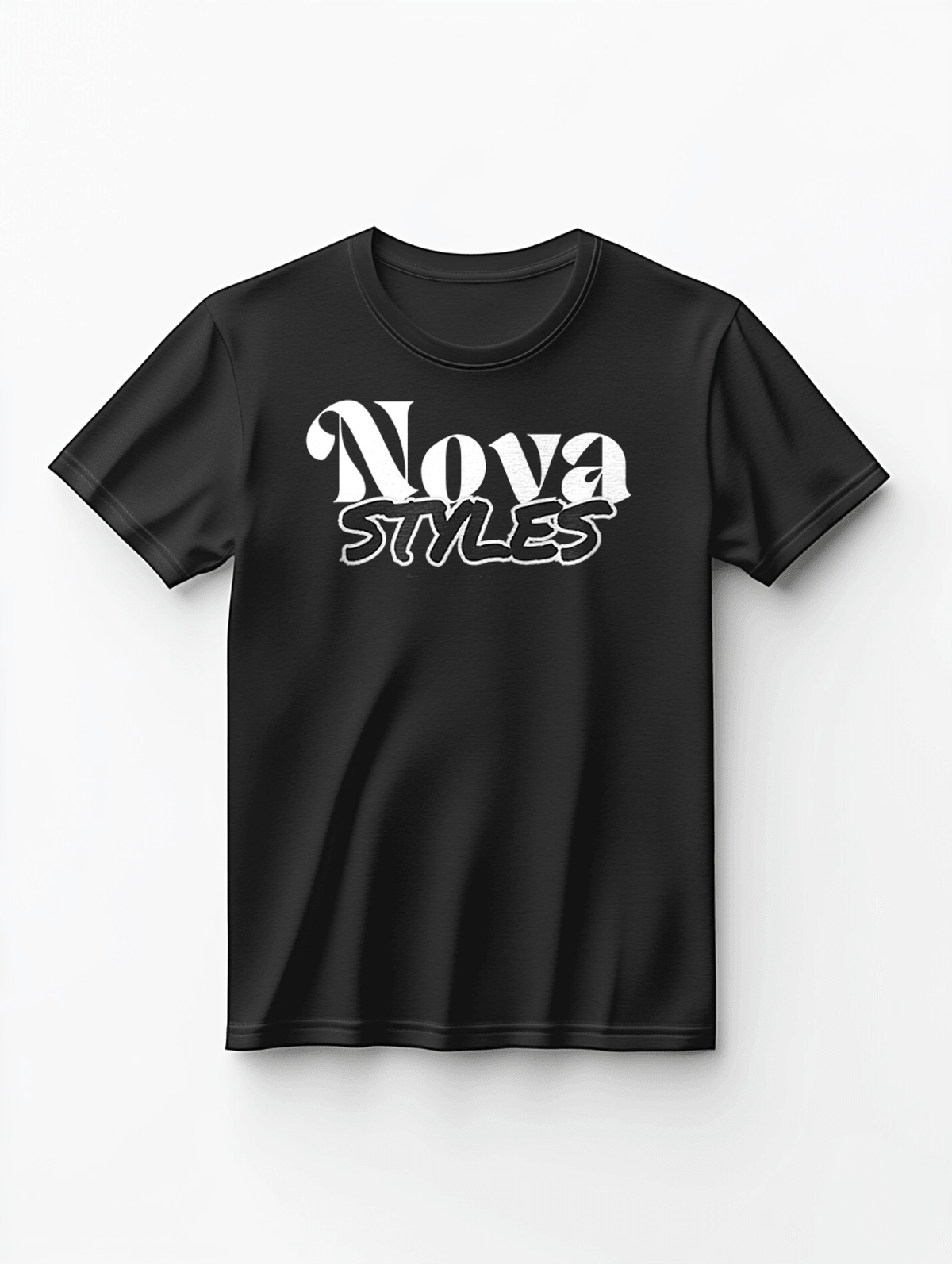 Personalized NOVA T-Shirt in Black and White