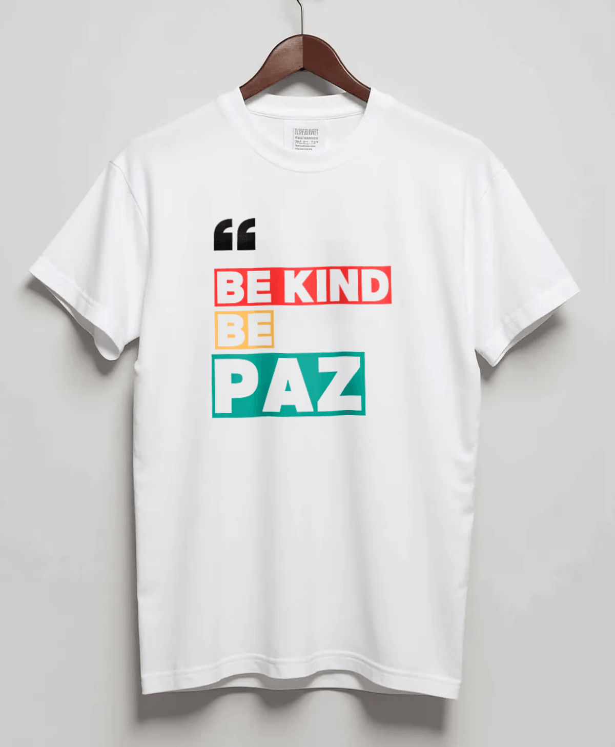 Personalized PAZ Be Kind T-Shirt