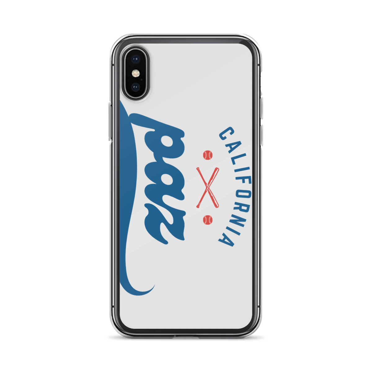 Personalized PAZ Phone Case with California Baseball Design