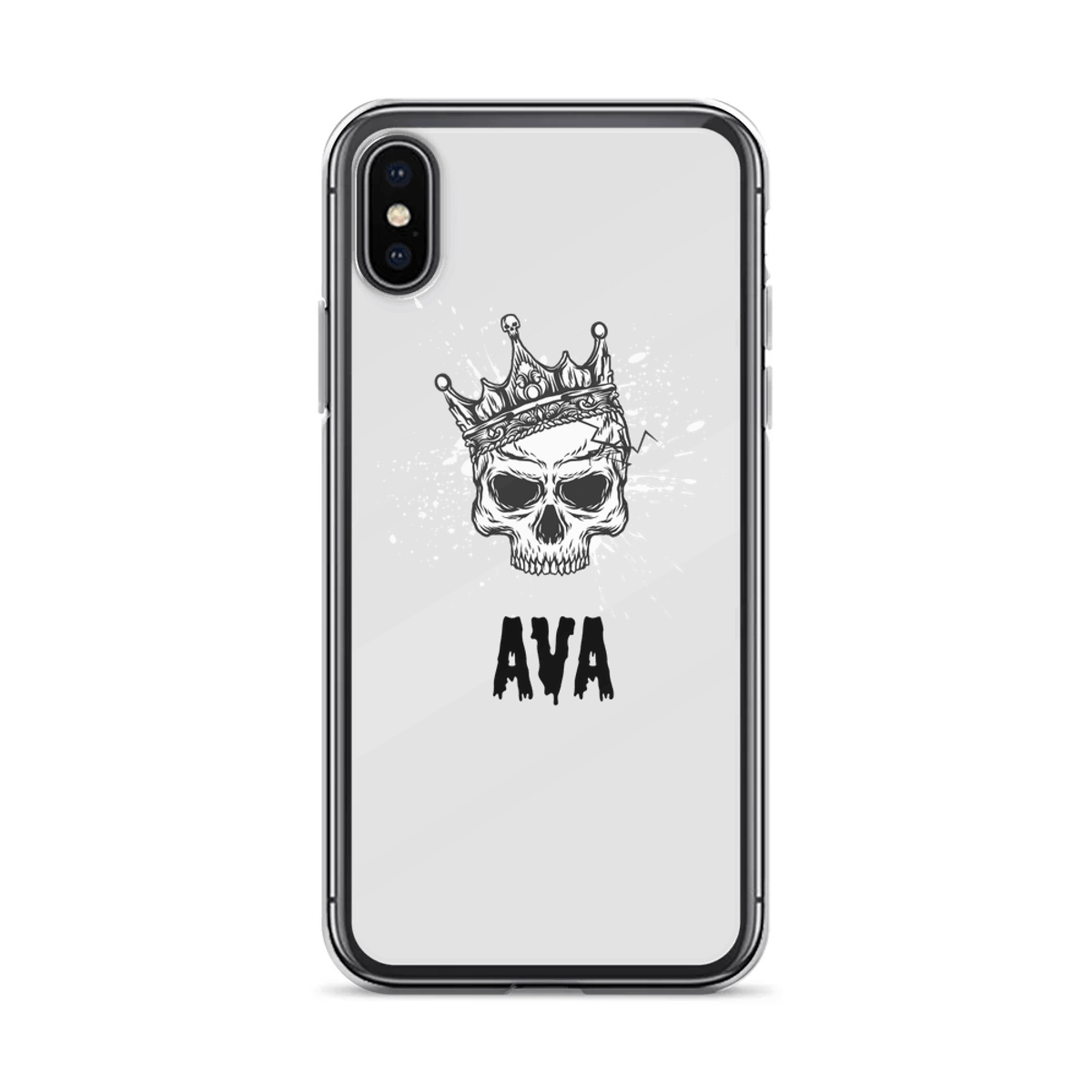 Personalized AVA Skull Phone Case