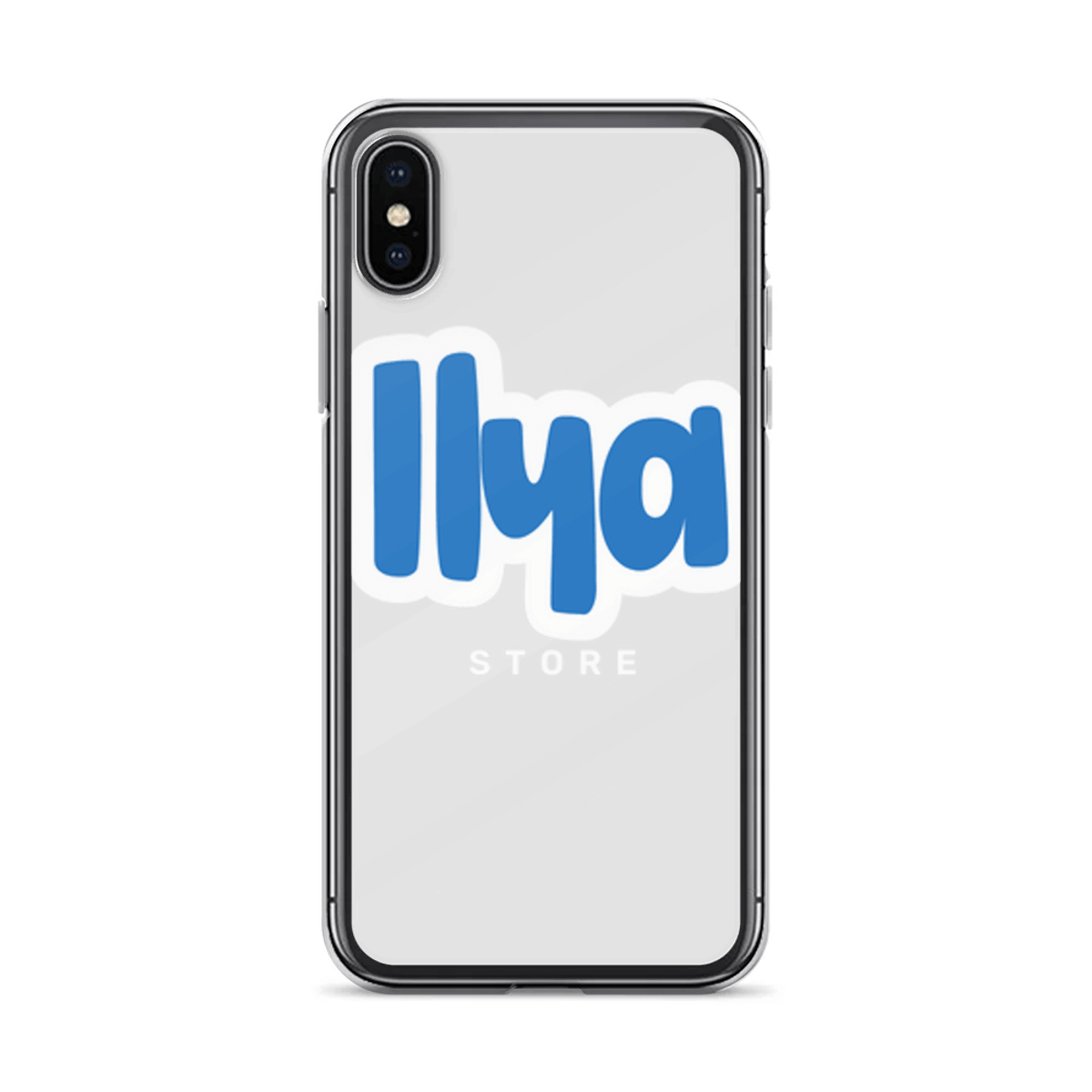Personalized ILYA Clear Phone Case