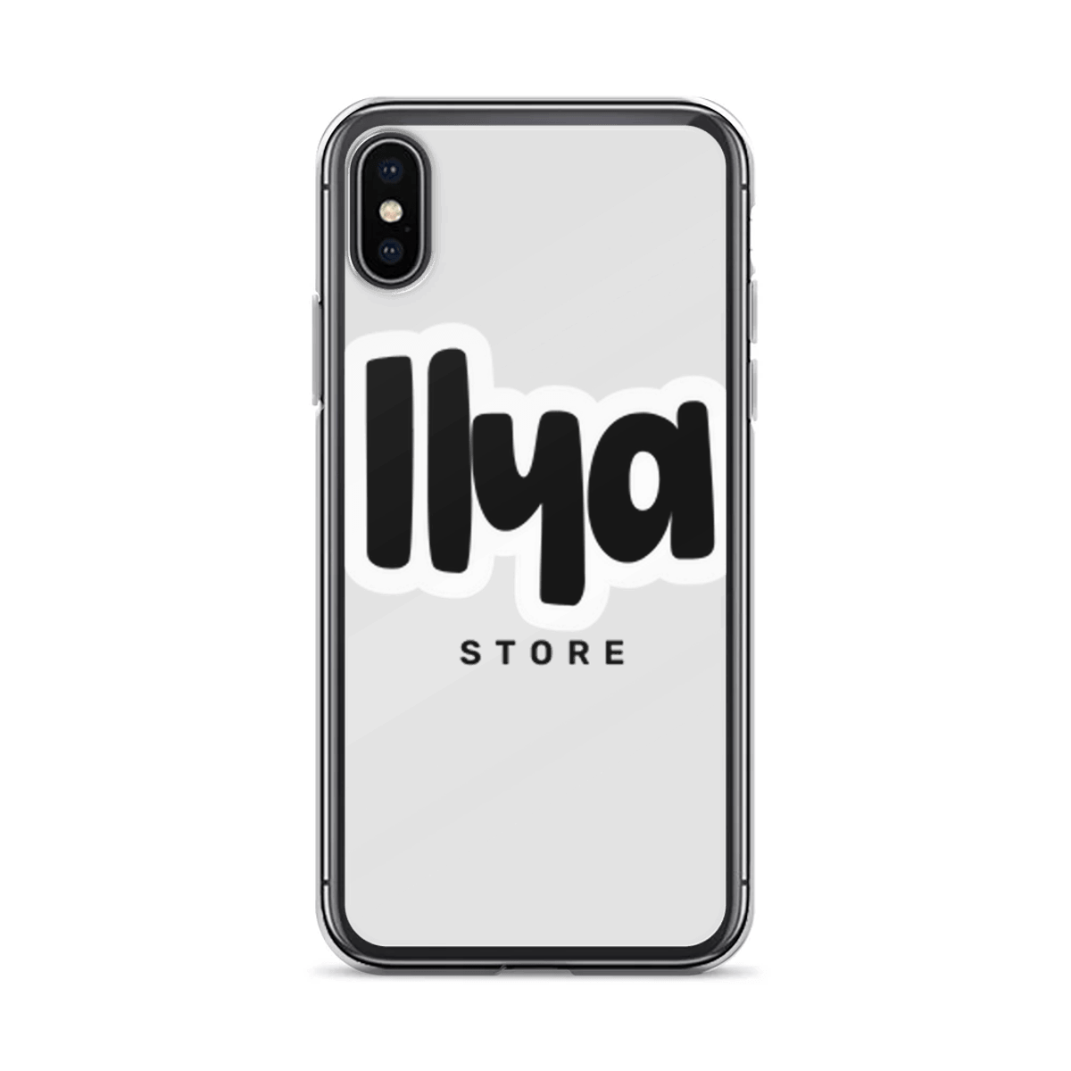 Personalized ILYA Clear Phone Case