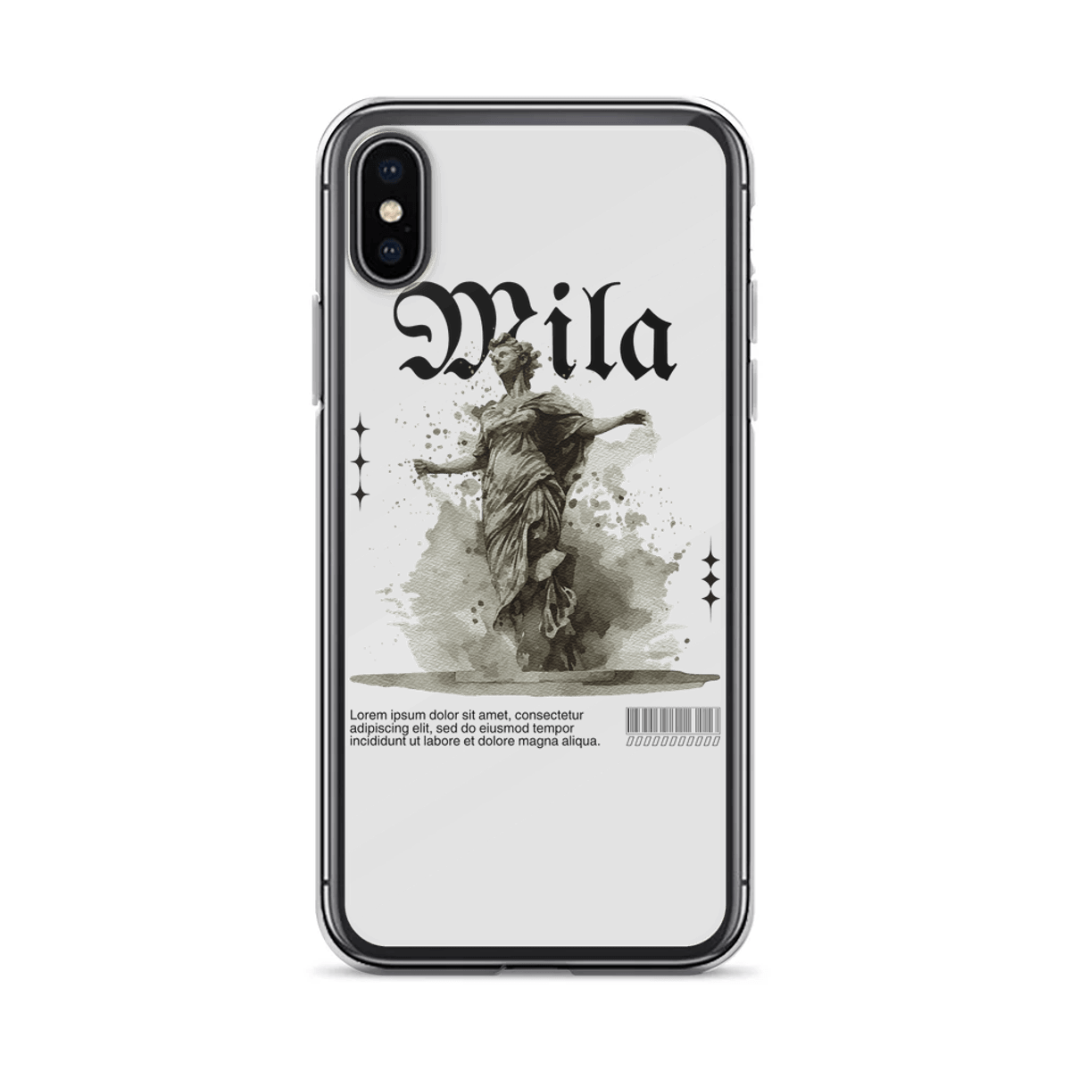 Personalized MILA Classical Statue Phone Case