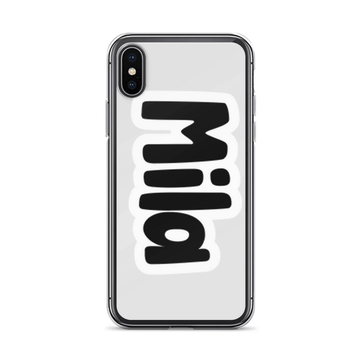 Personalized MILA Clear Phone Case